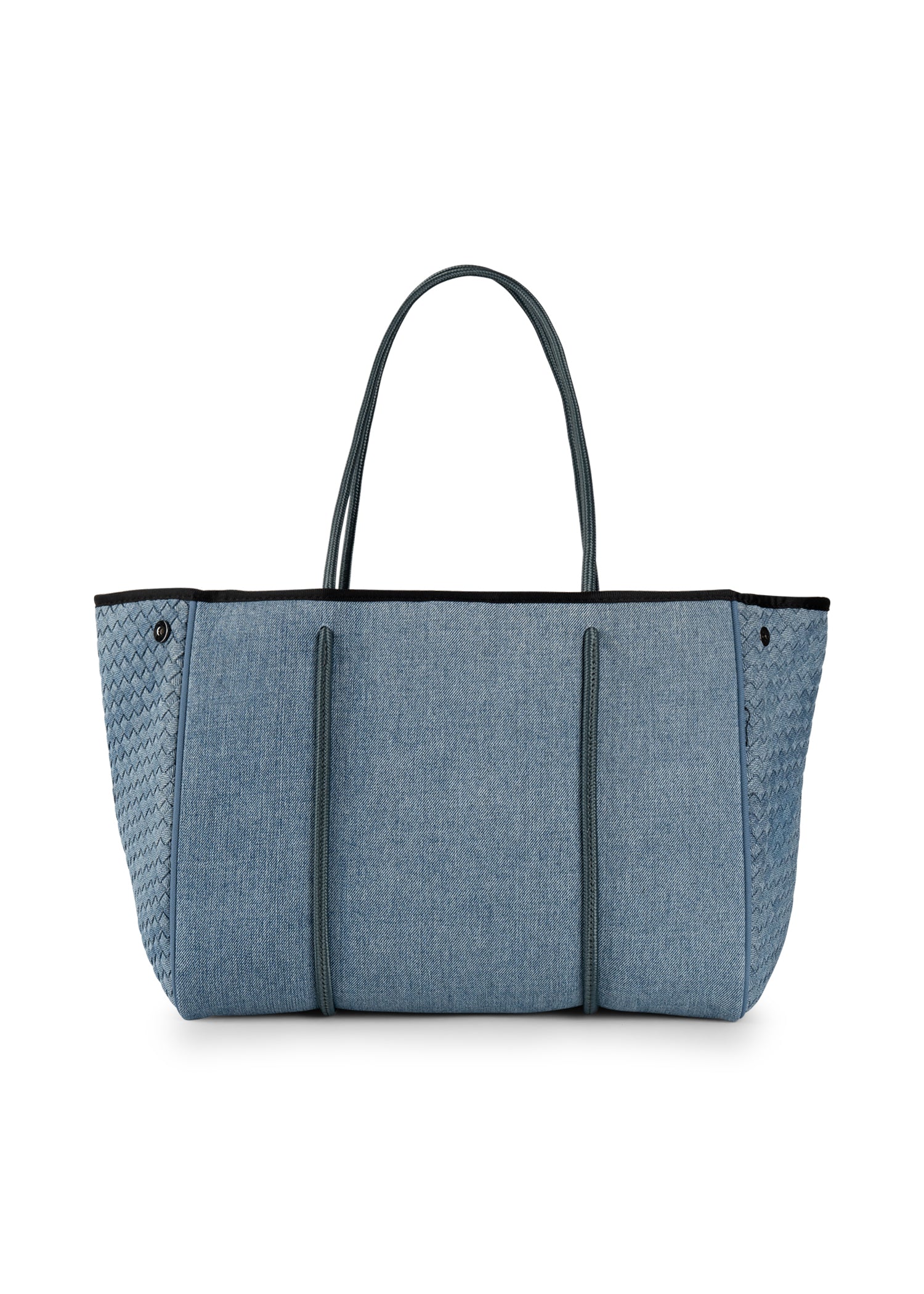 Greyson Montreal Denim Tote with Monogram