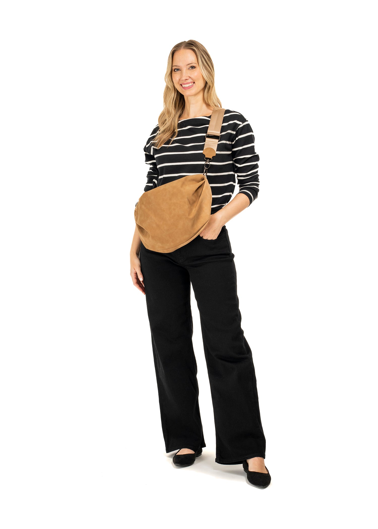 The Ollie Camel Sling Bag - FINAL SALE