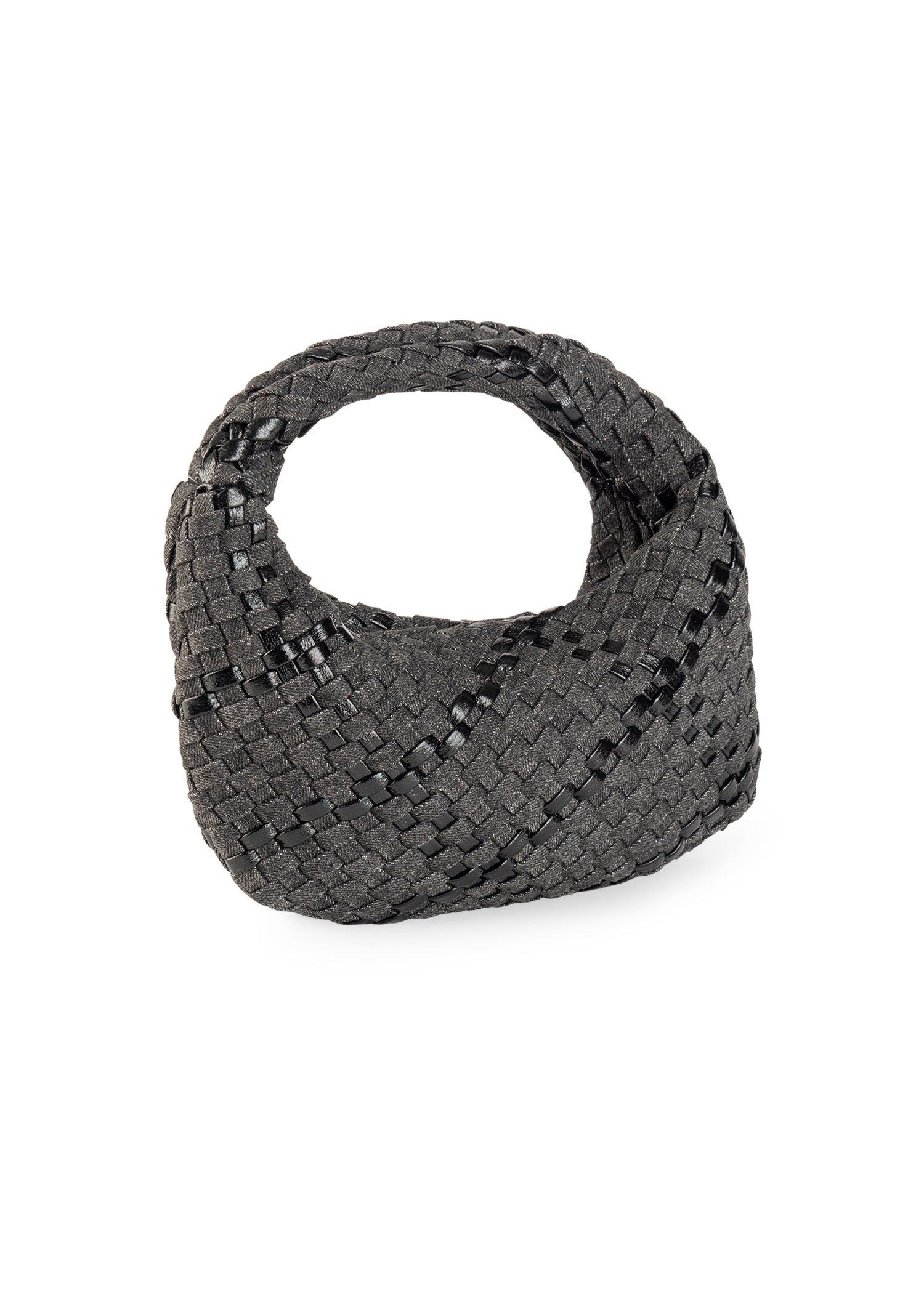 Carrie Edge Mini Woven Hobo- FINAL SALE