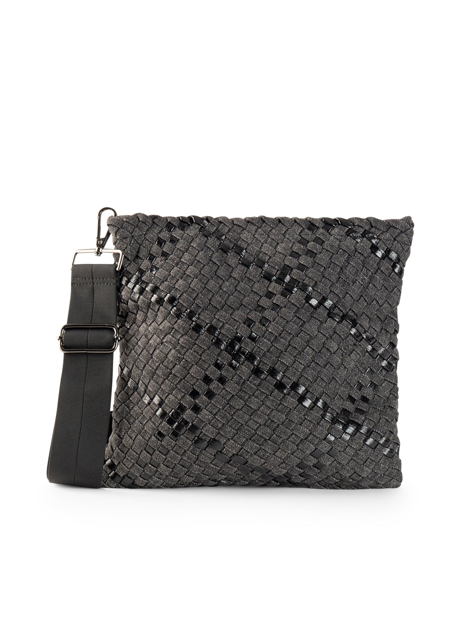 Val Edge Convertible Woven Crossbody