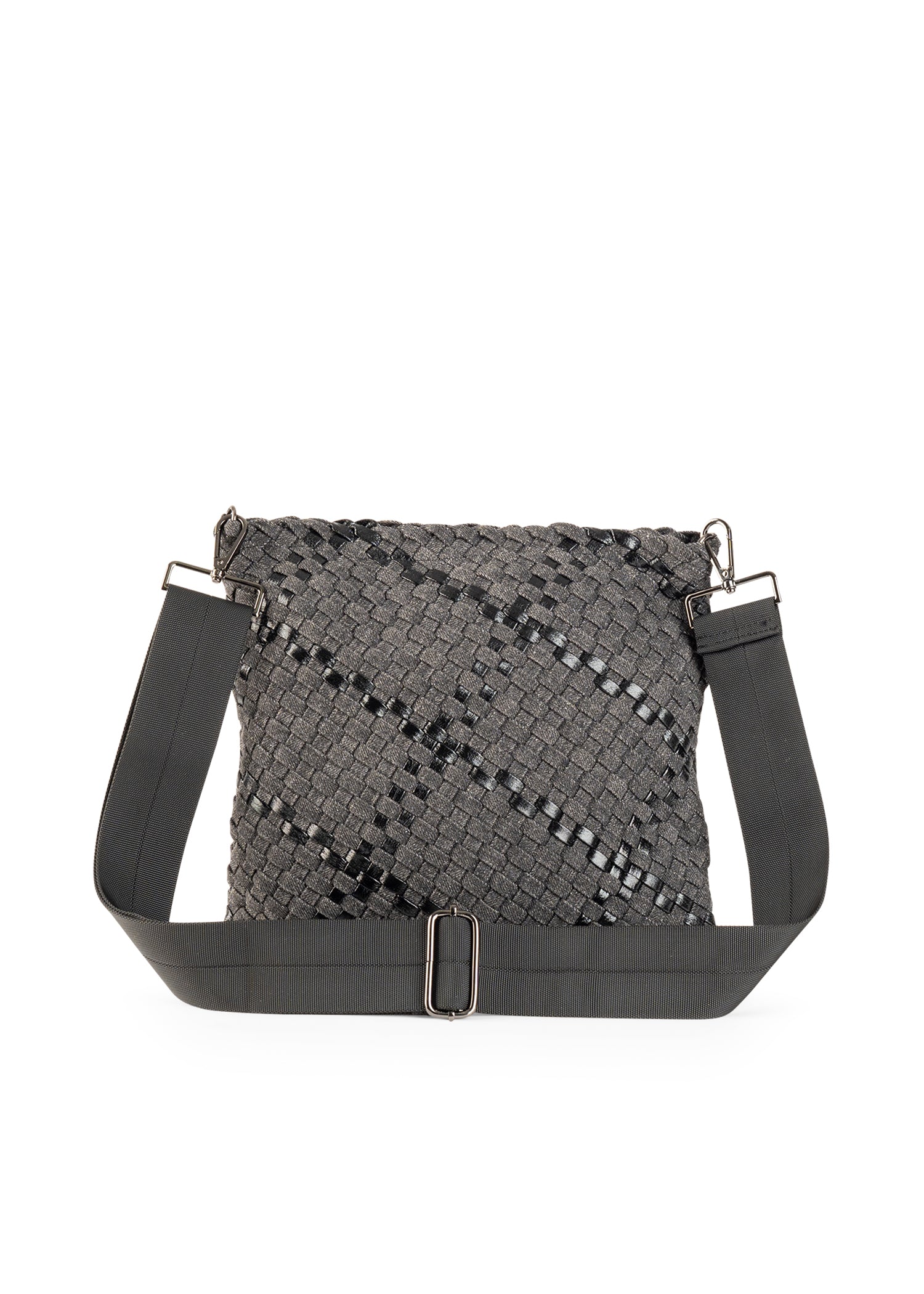 Val Edge Convertible Woven Crossbody