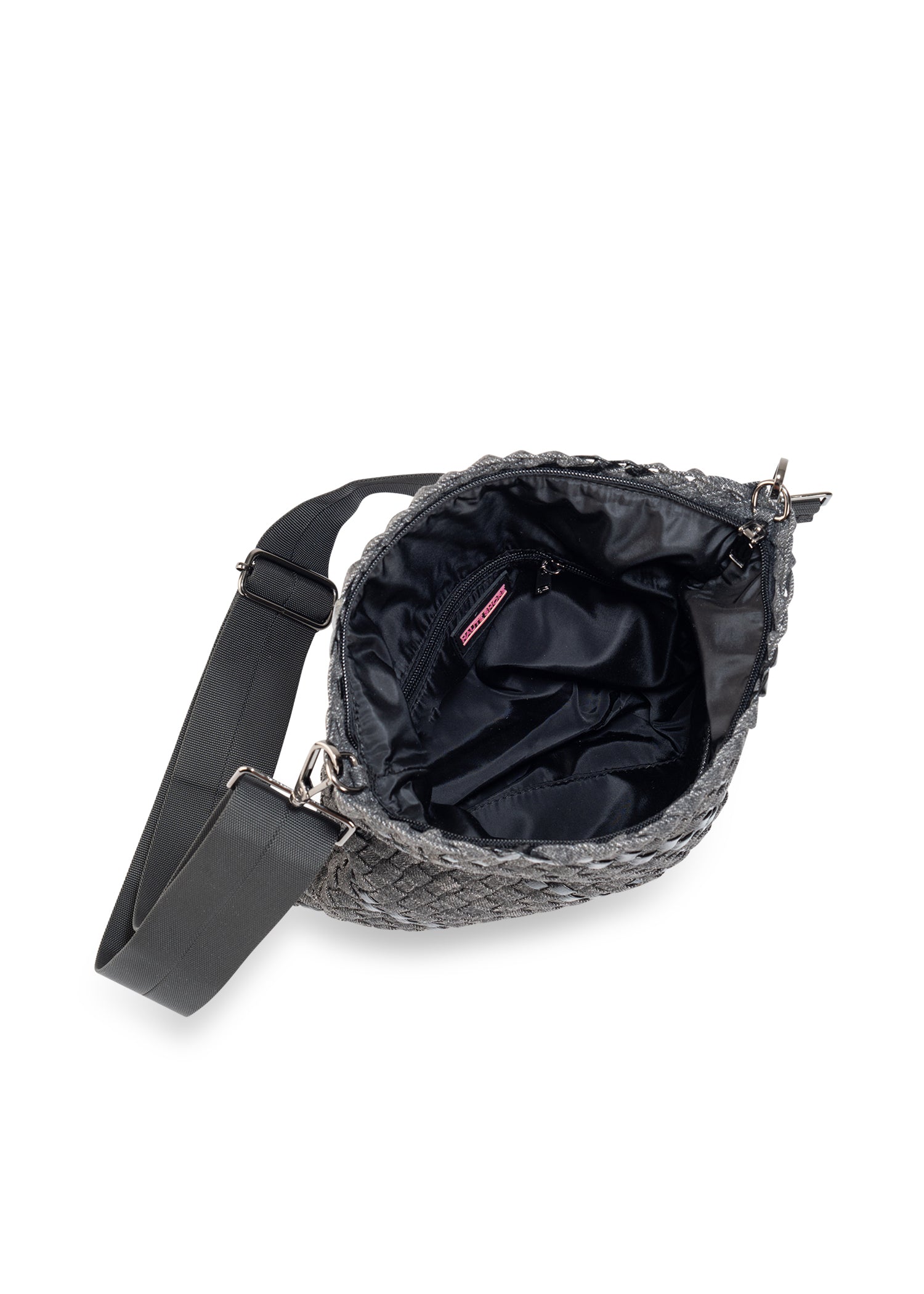 Val Edge Convertible Woven Crossbody