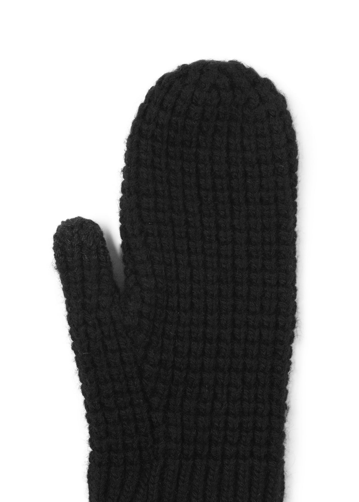 Waffle Slope Texting Mitten A