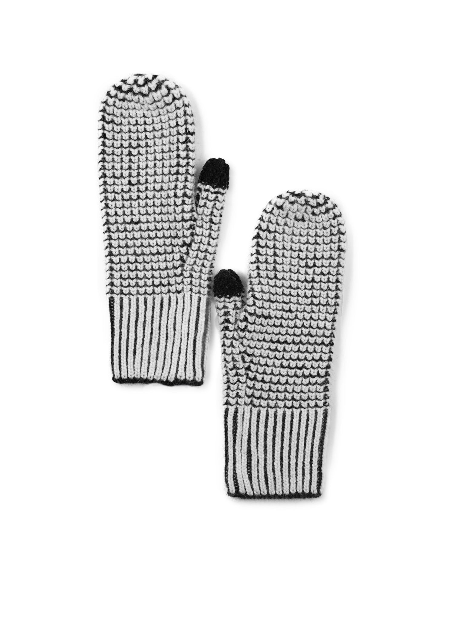 Waffle Slope Touch Mitten B