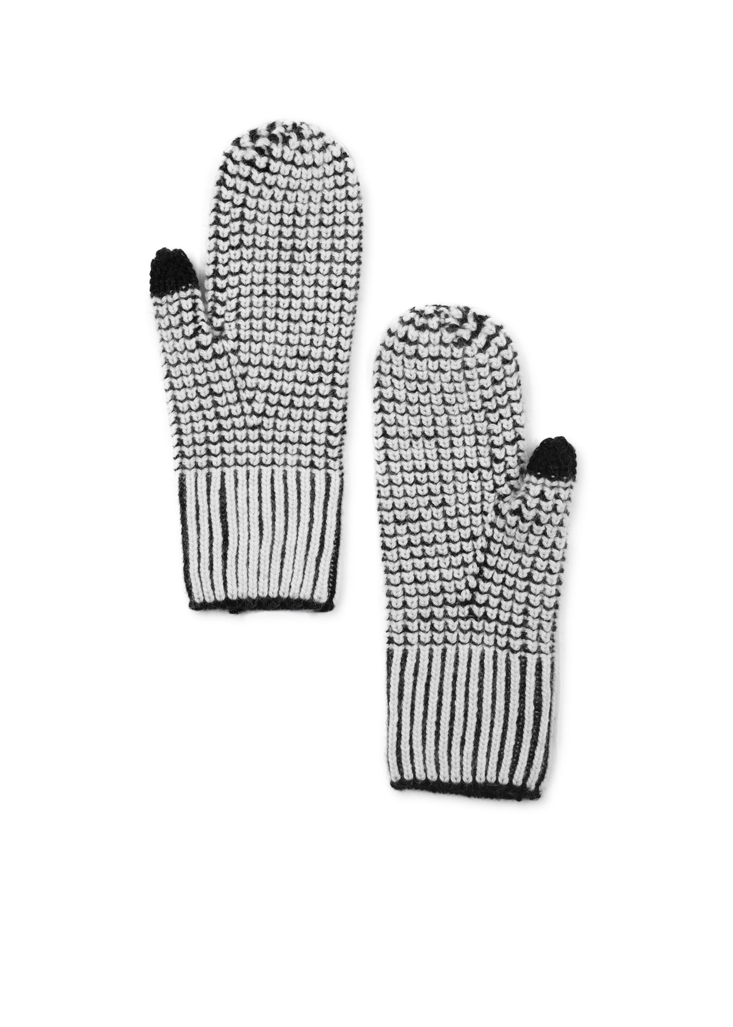 Waffle Slope Touch Mitten B