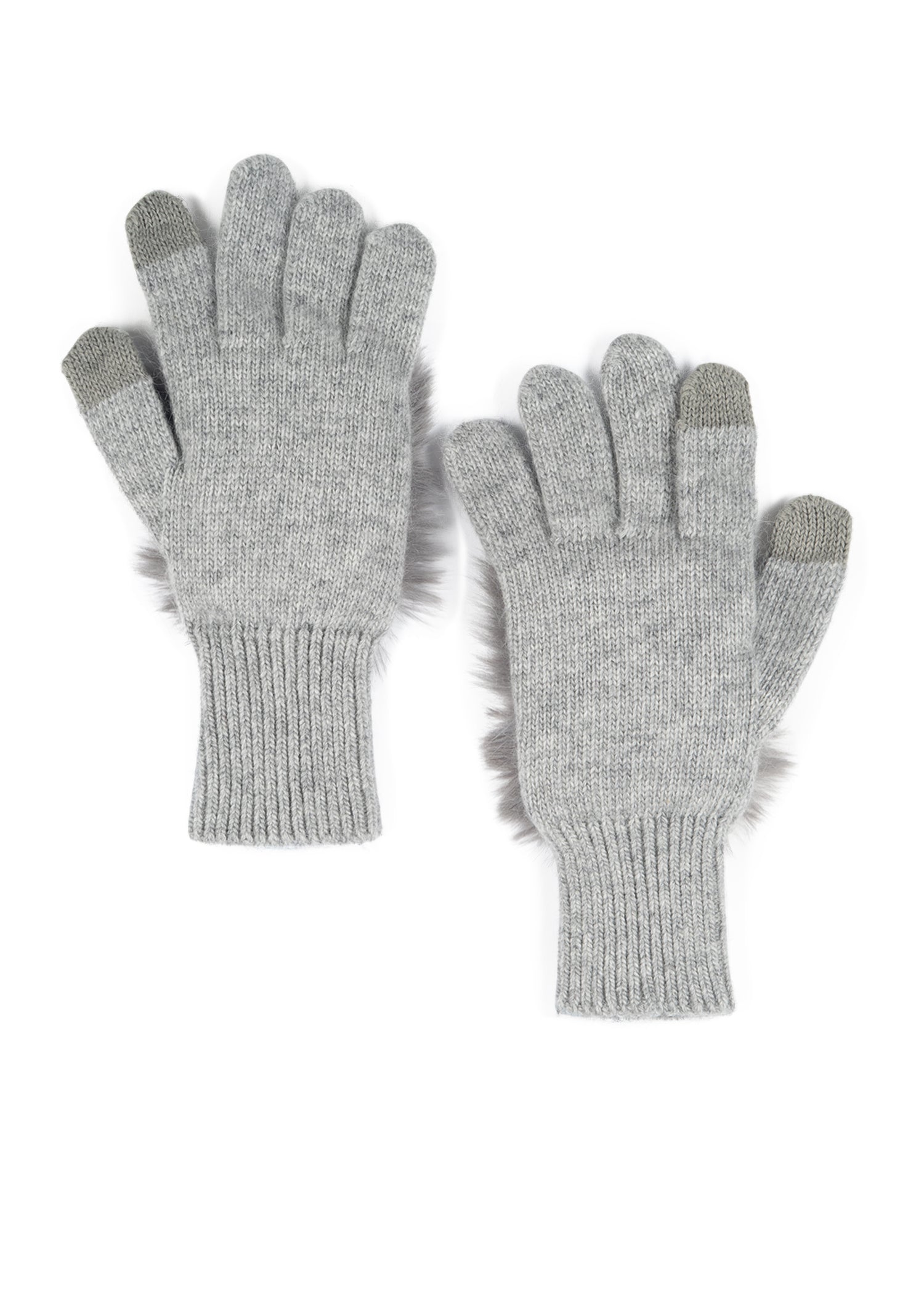 Chalet Fluff Texting Glove Heather Gray