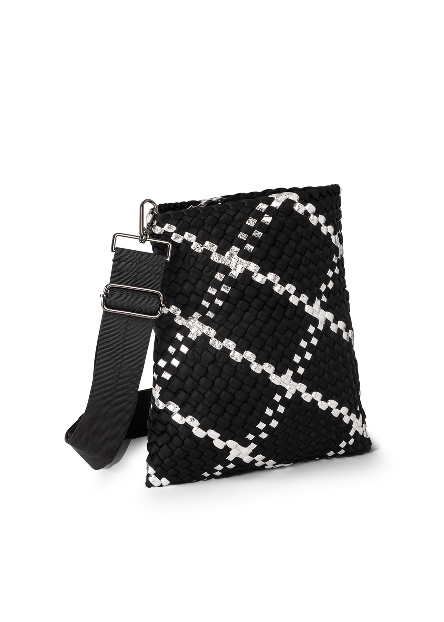 Val Uptown Convertible Woven Crossbody