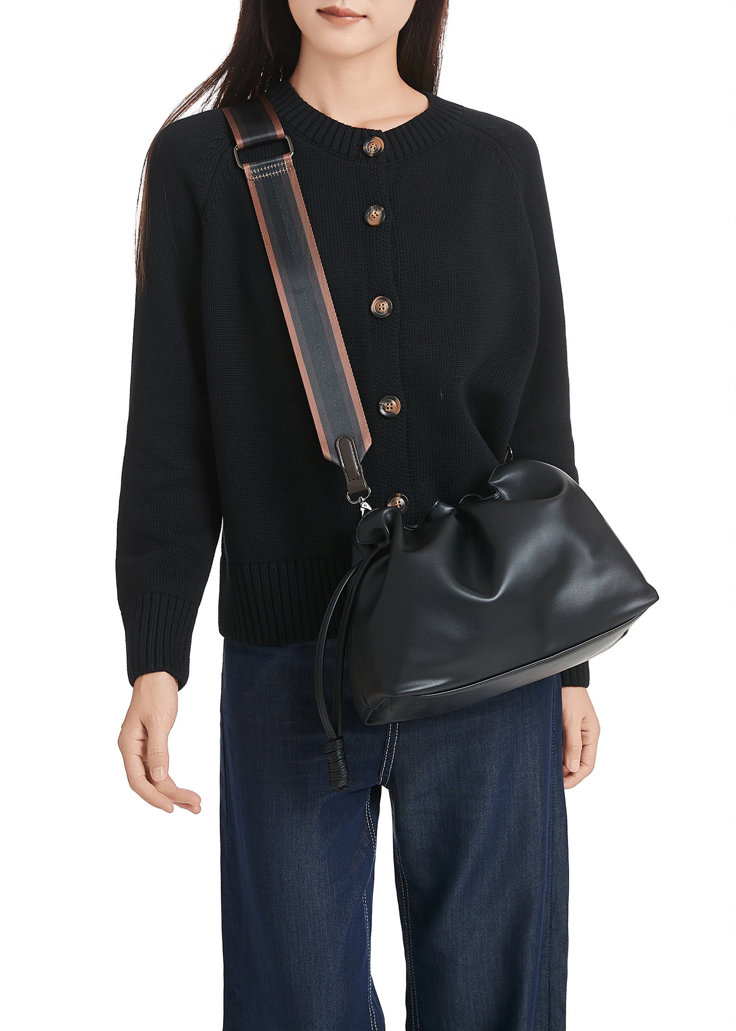 Taylor Black Convertible Crossbody PRE-ORDER SHIPS 10/15