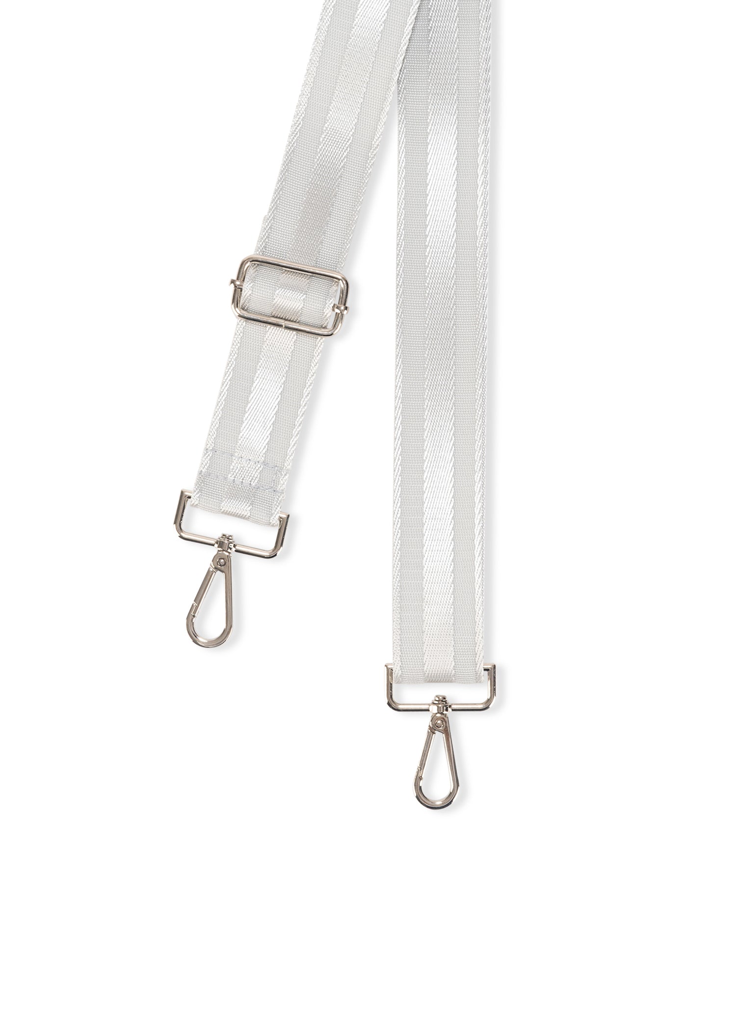 Casey Silver Tonal Handbag Strap