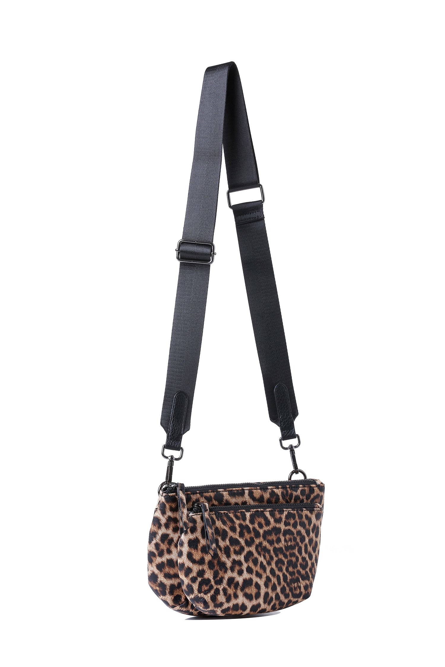 Devon Cheetah Convertible Crossbody