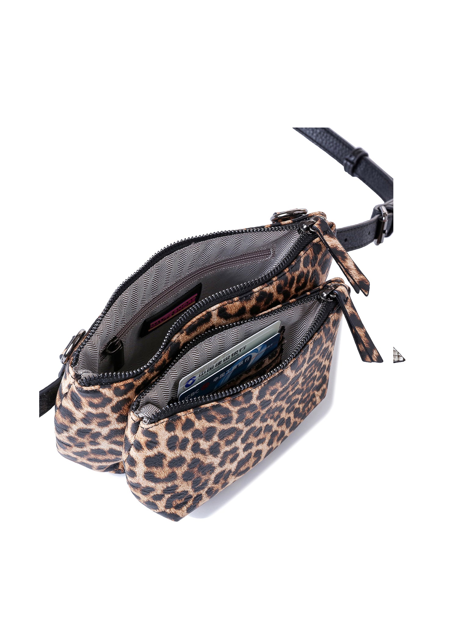 Devon Cheetah Convertible Crossbody
