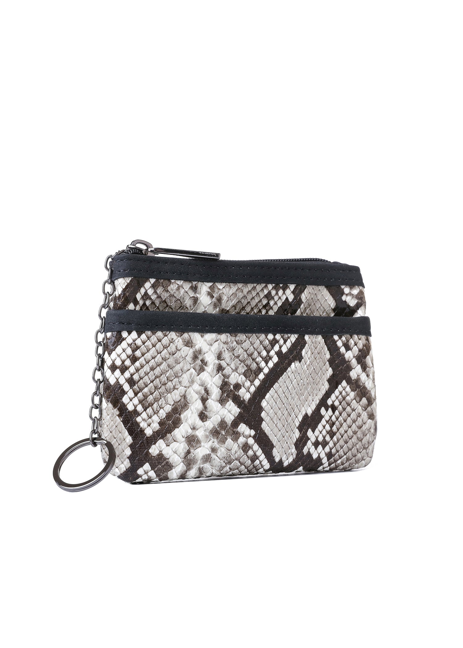 Max Natural Python Card Case