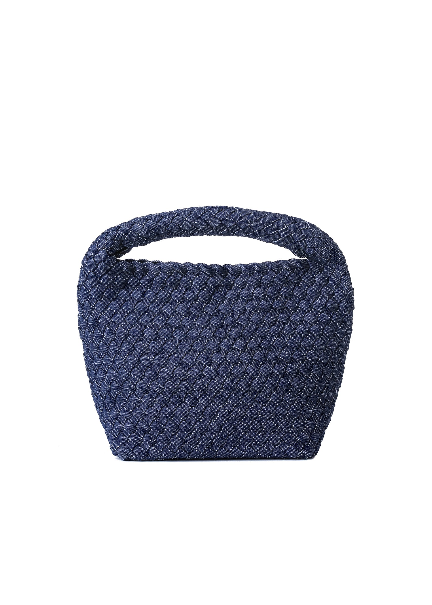 Shelly Indigo Woven Bucket Bag PRE-ORDER SHIPS 10/15