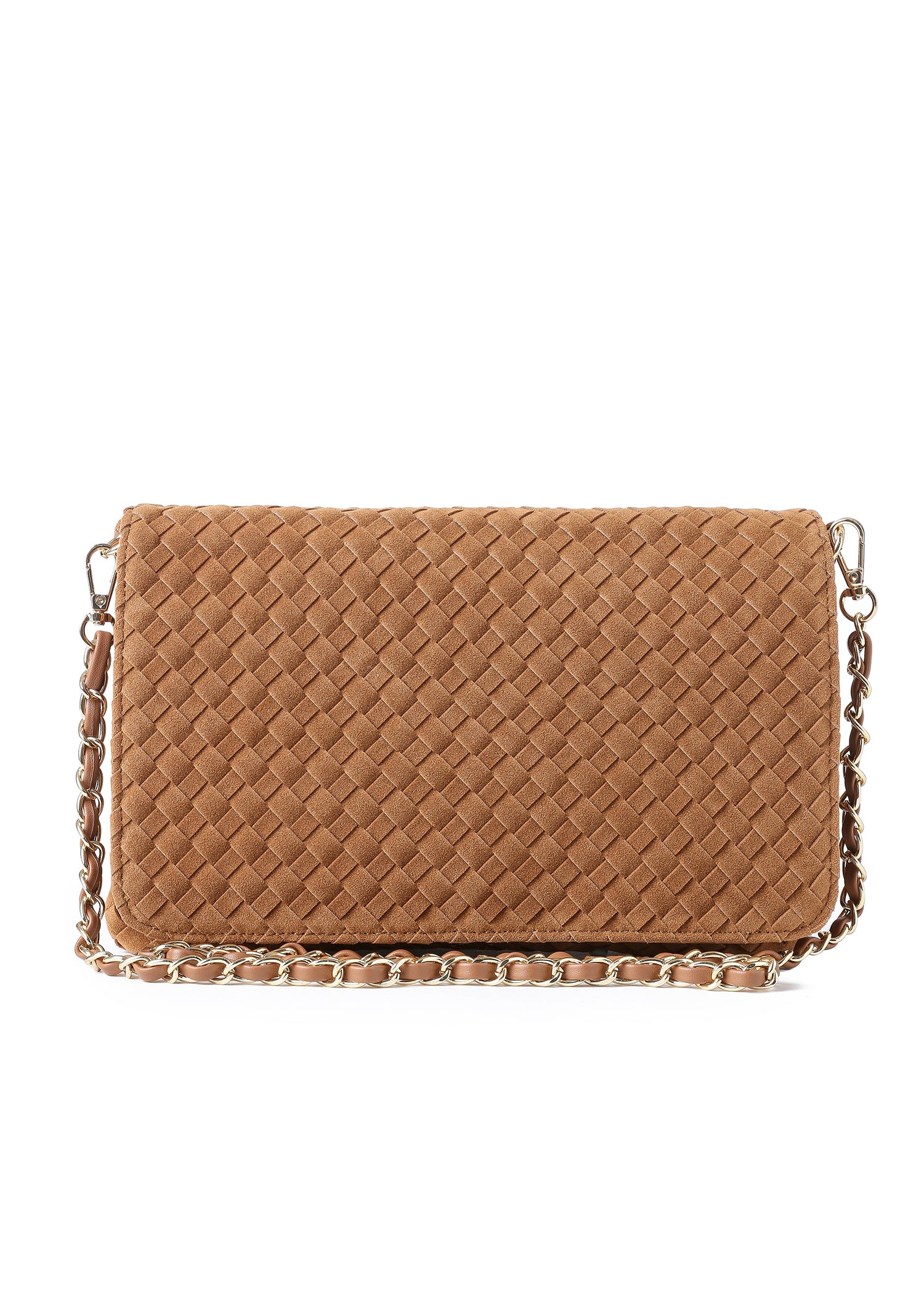 Lexi Woven Saddle Crossbody