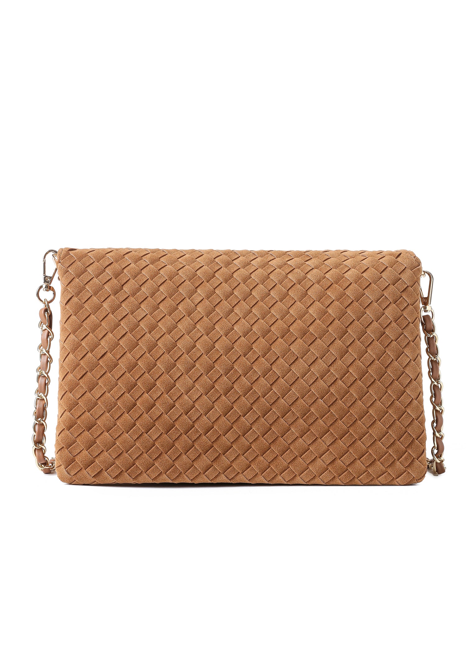Lexi Woven Saddle Crossbody