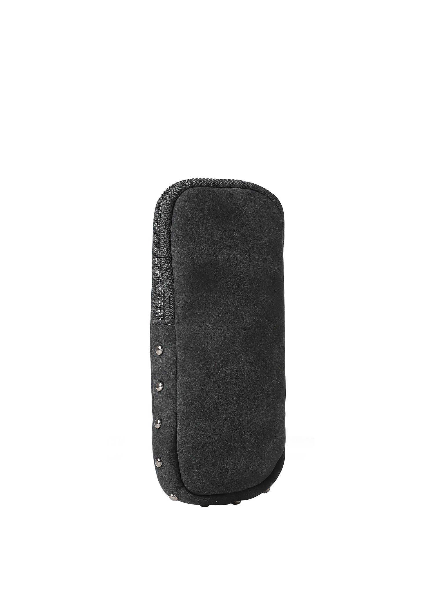 Ev Black Studded Suede Glasses Case PRE-ORDER SHIPS 9/15