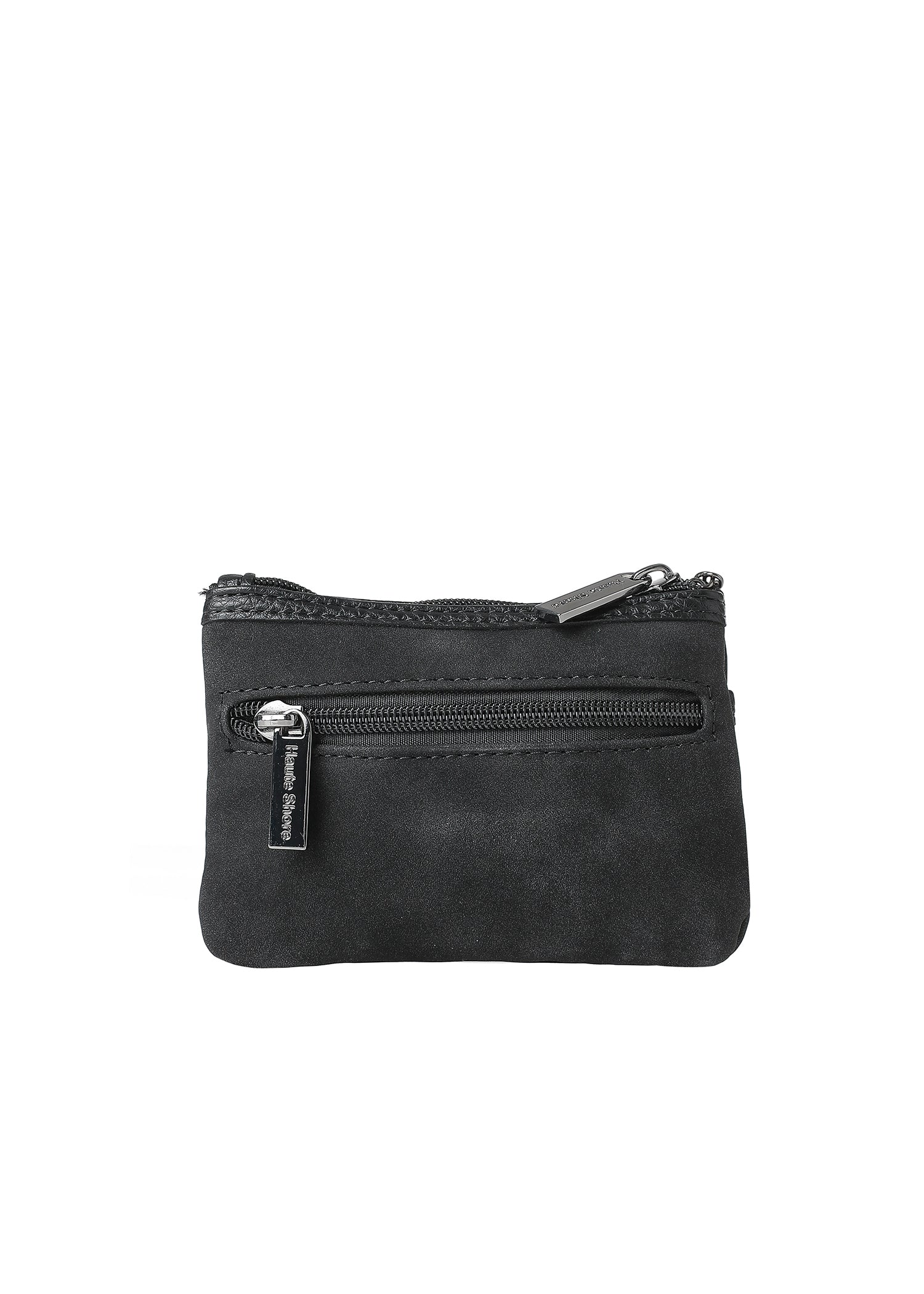 Max Black Studded Suede Card Case PRE-ORDER SHIPS 9/15