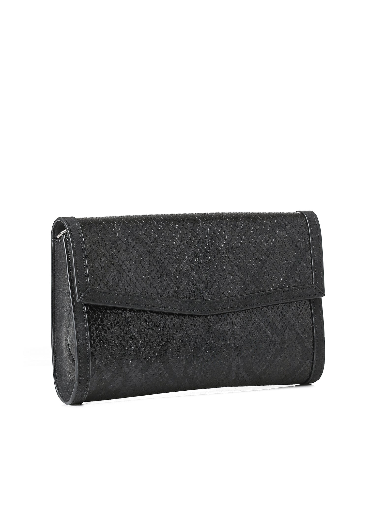 Beth Black Python Clutch PRE-ORDER SHIPS 9/15