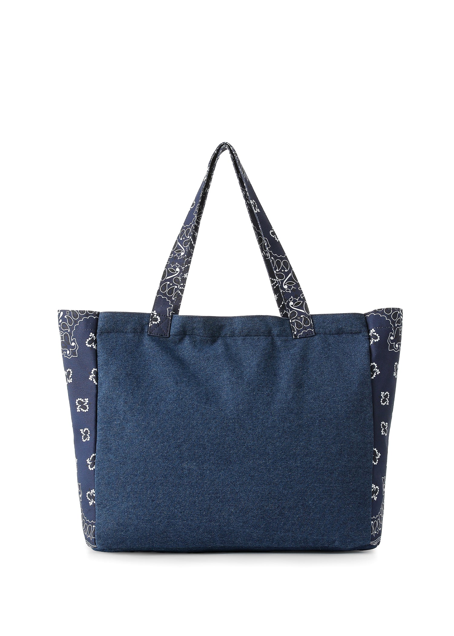 Bailey Denim/Navy Bandana Tote