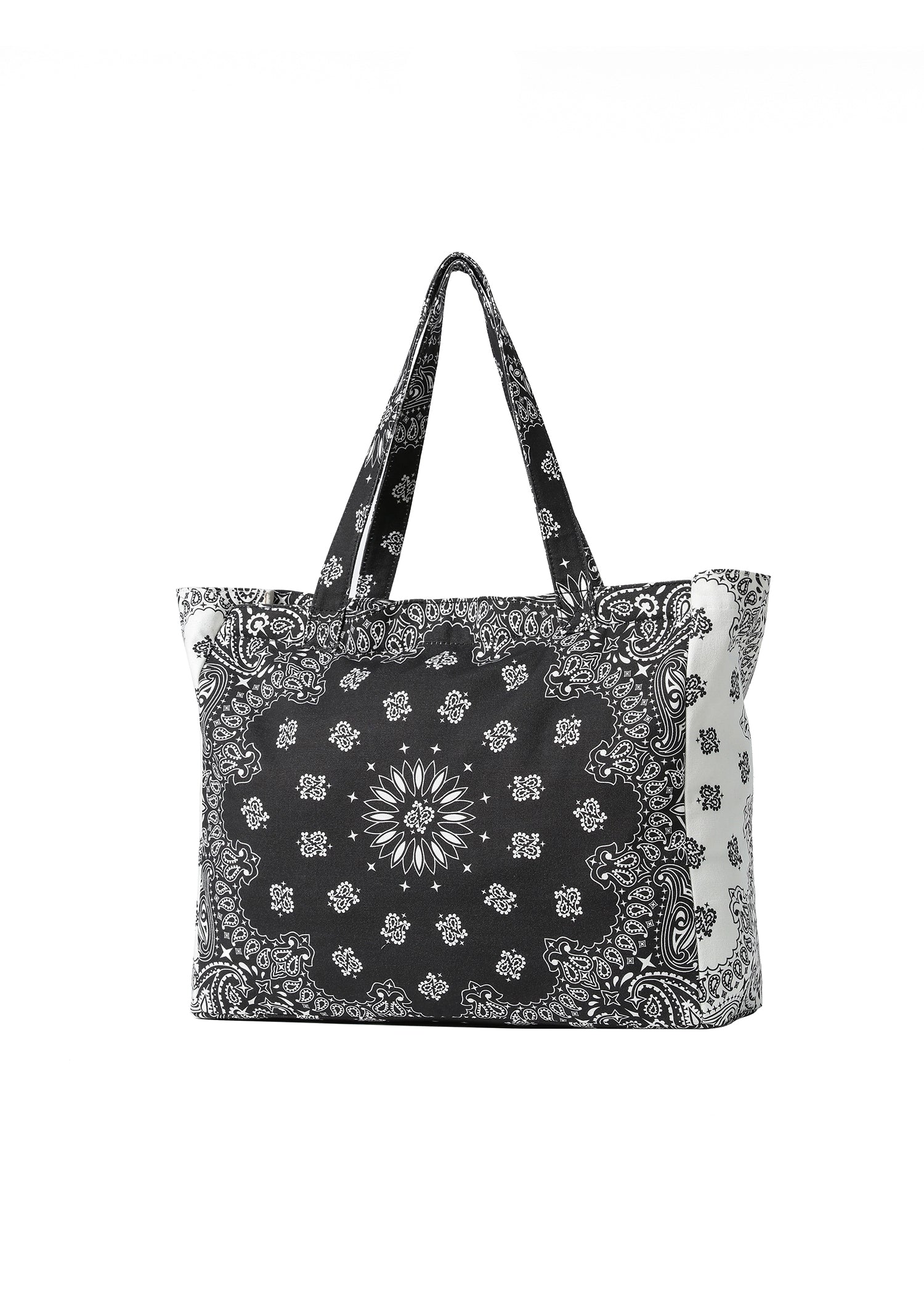 Bailey Black/White Bandana Tote PRE-ORDER SHIPS 5/25