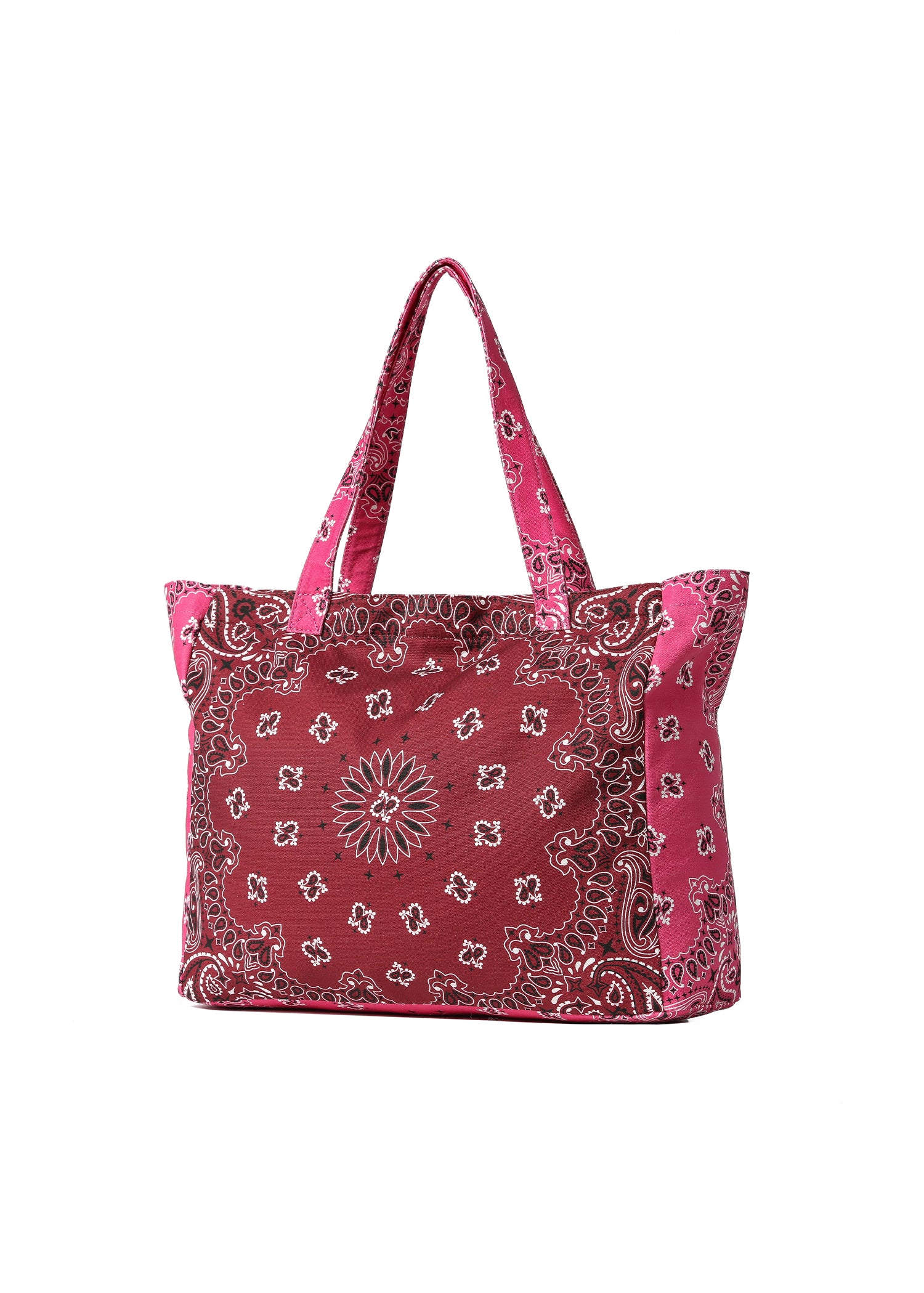 Bailey Burgundy/Pink Bandana Tote PRE-ORDER SHIPS 5/5