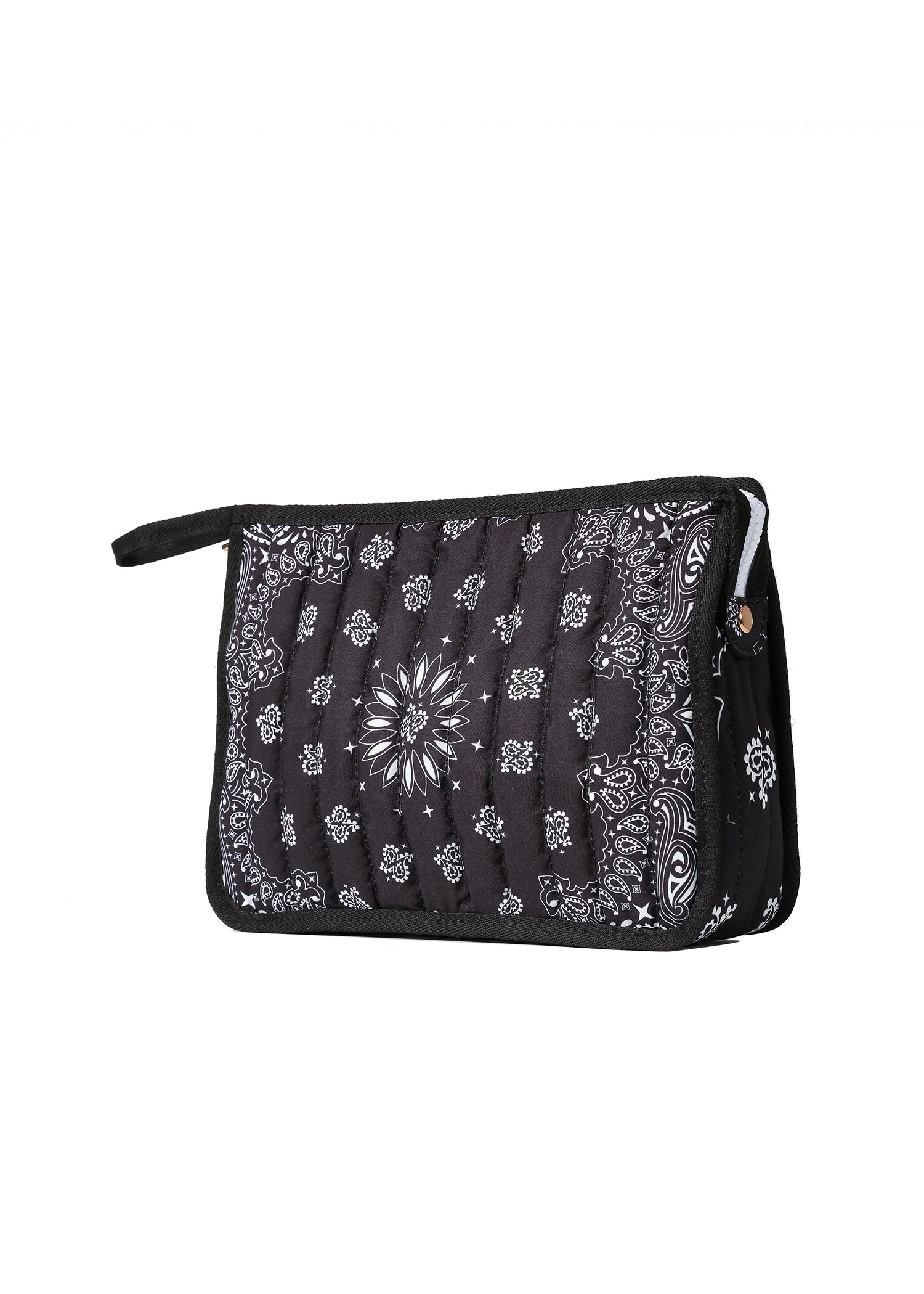 Beau Black Bandana Pouch