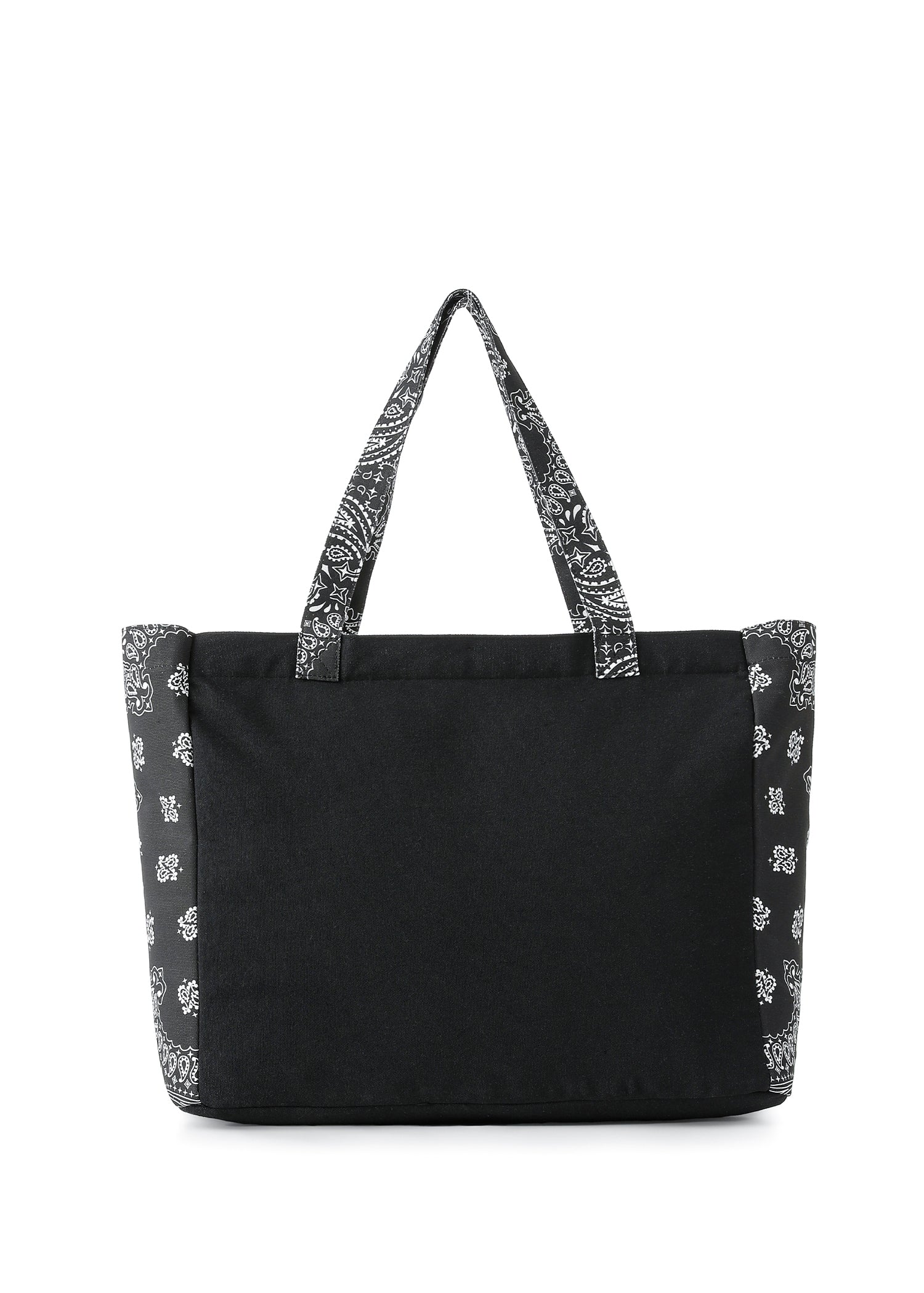 Bailey Black/Black Bandana Tote