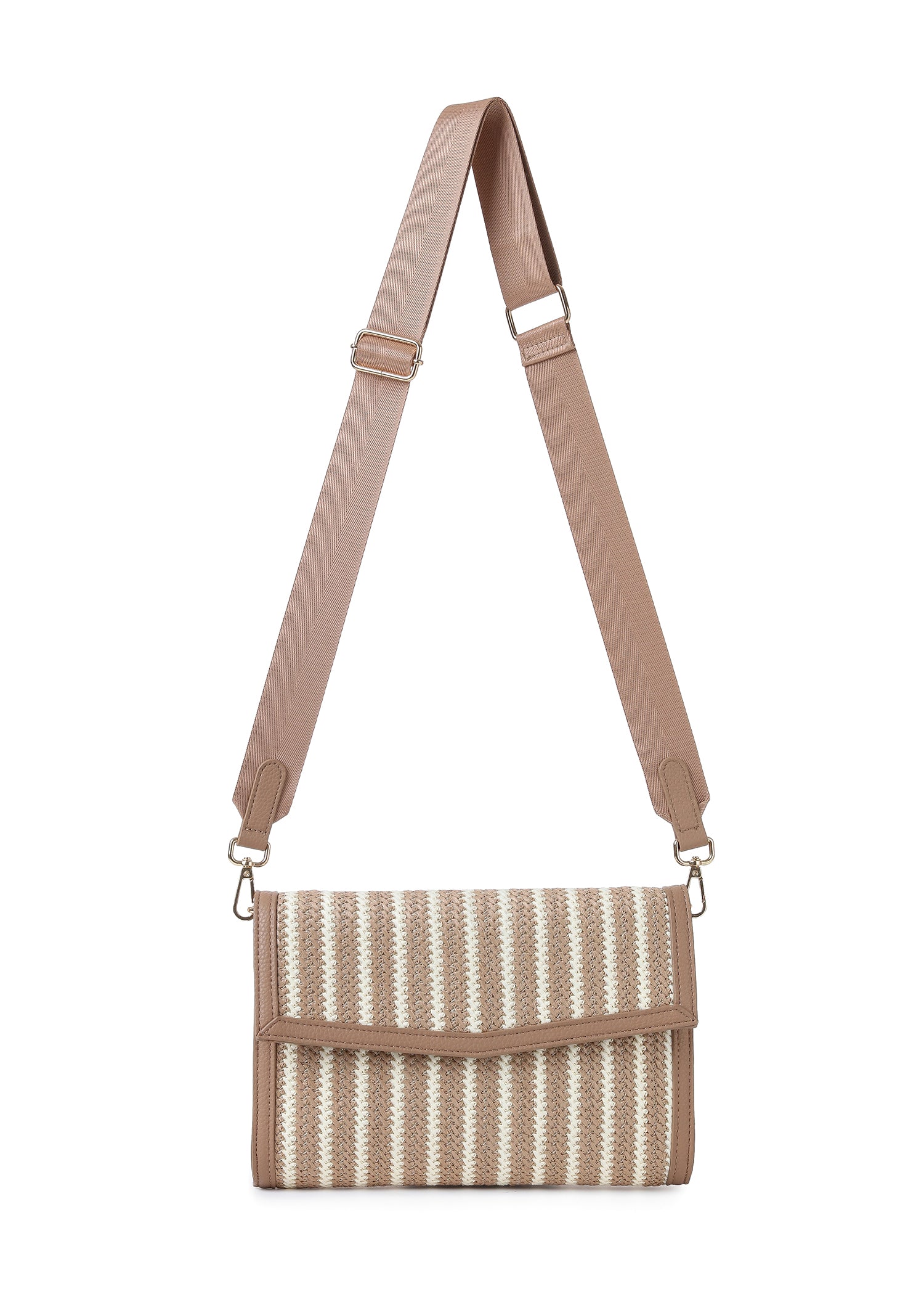 Beth Capri Raffia Clutch