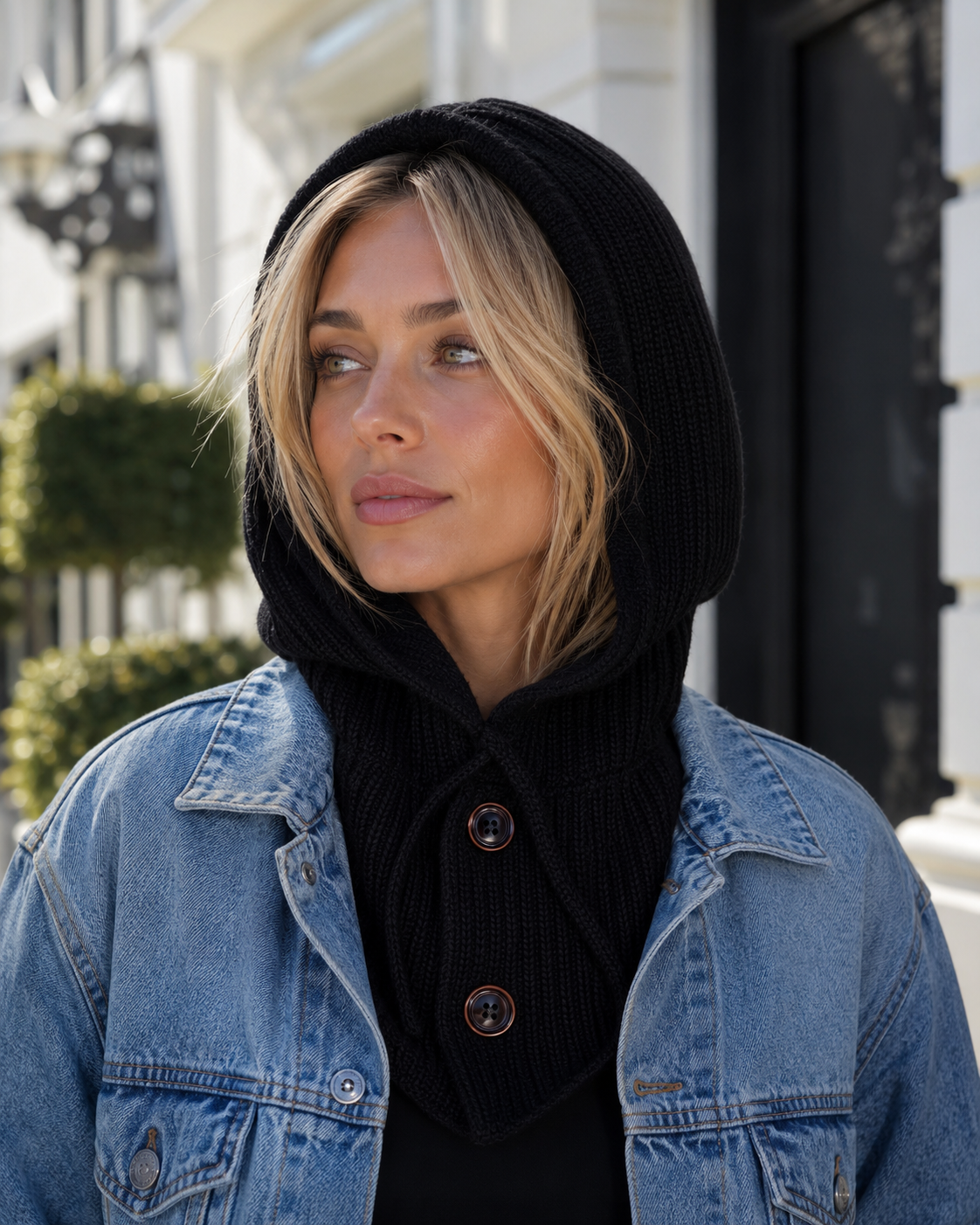 Waverly Black Snood