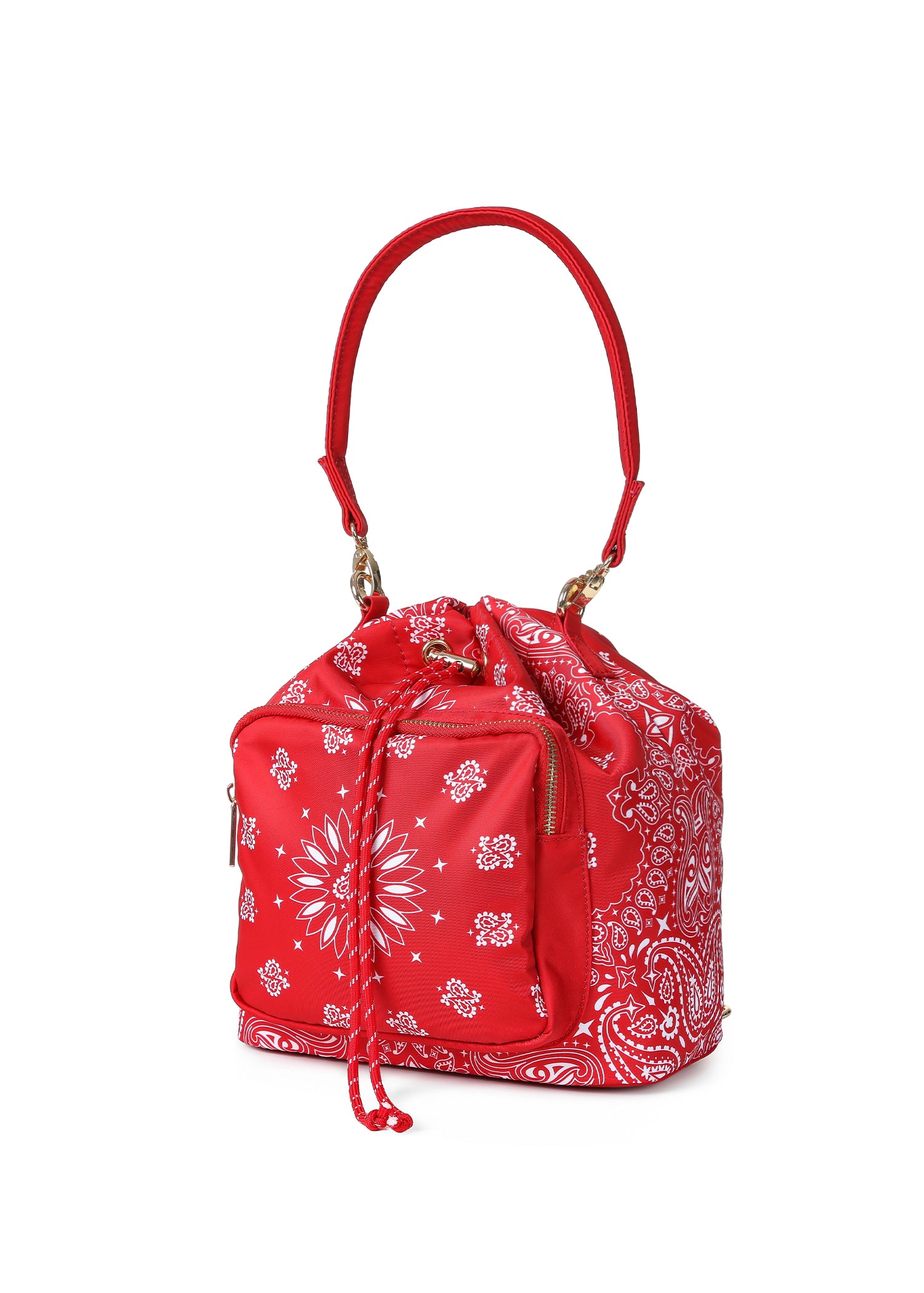Harley Red Bandana Bucket Bag