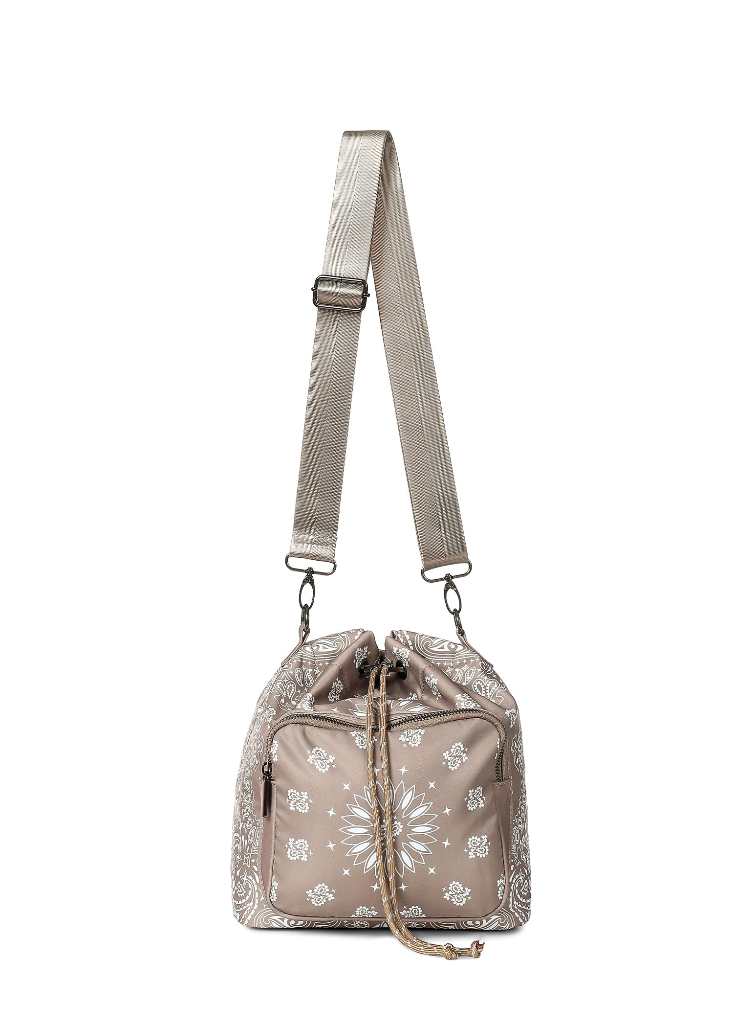 Harley Mocha Bandana Bucket Bag