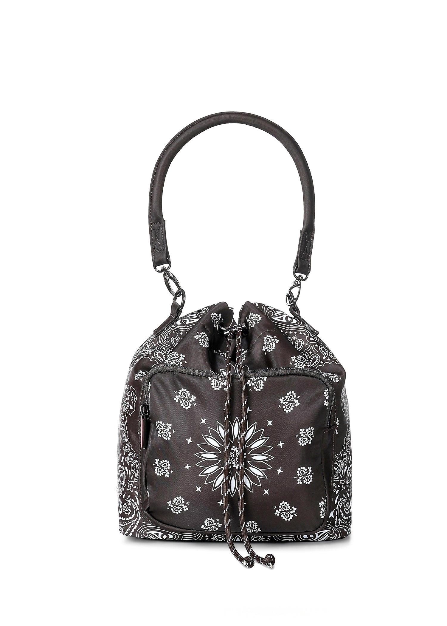 Harley Chocolate Bandana Bucket Bag