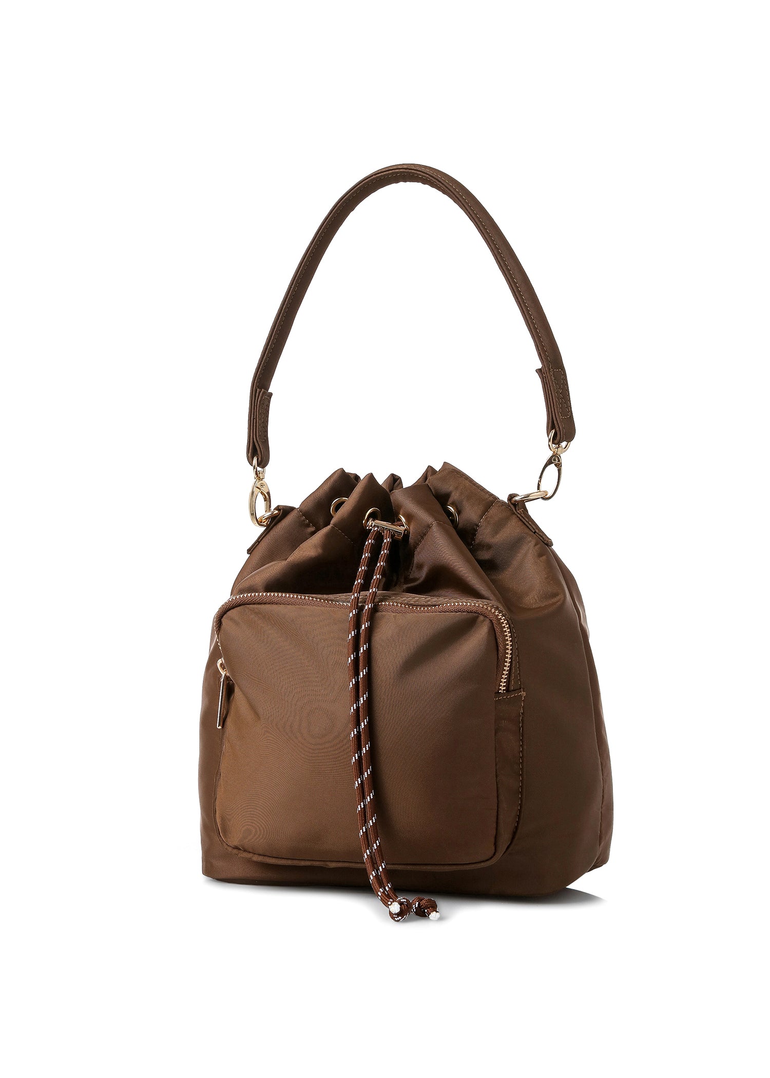Harley Walnut Bucket Bag