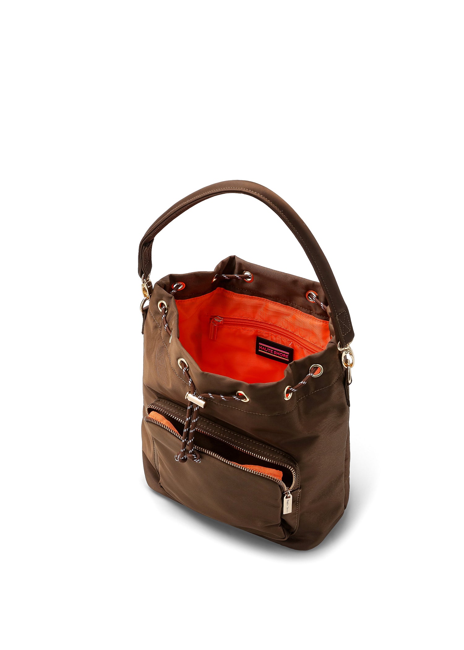 Harley Walnut Bucket Bag