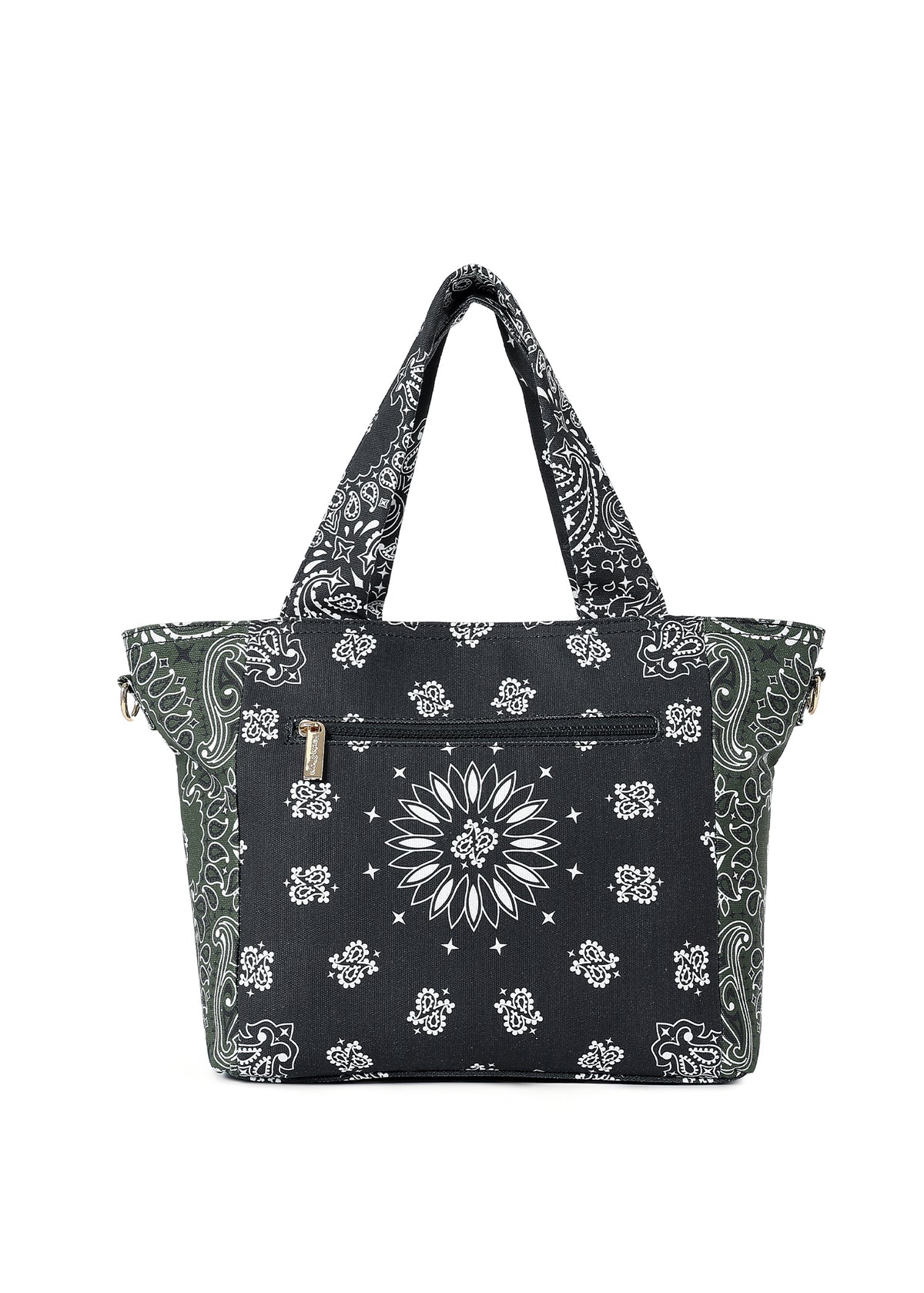 Jaime Black/Army Bandana Tote