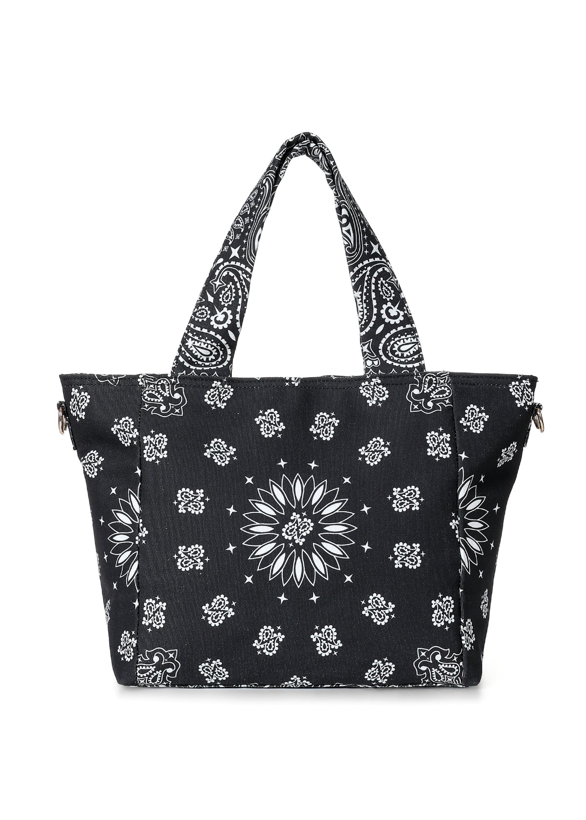 Jaime Black Bandana Tote