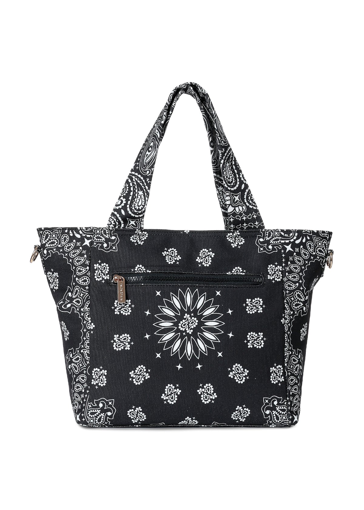 Jaime Black Bandana Tote