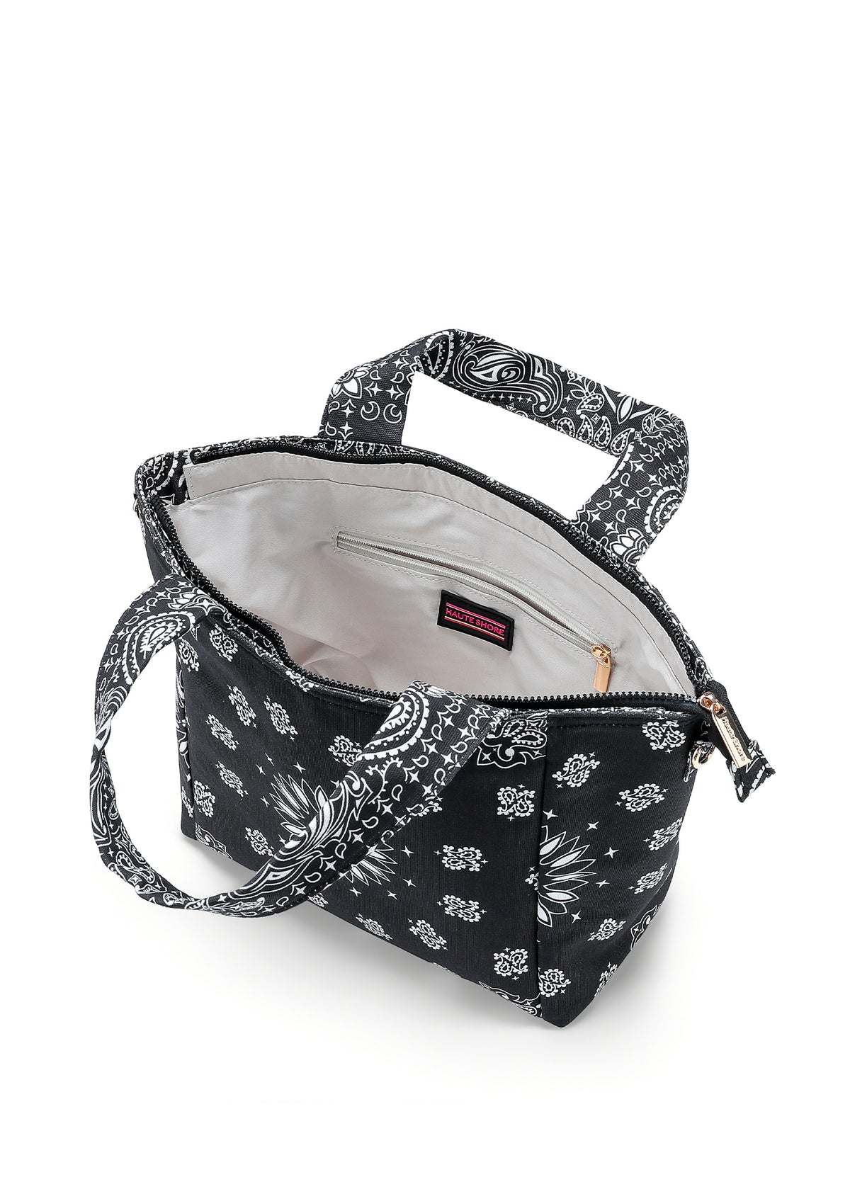 Jaime Black Bandana Tote