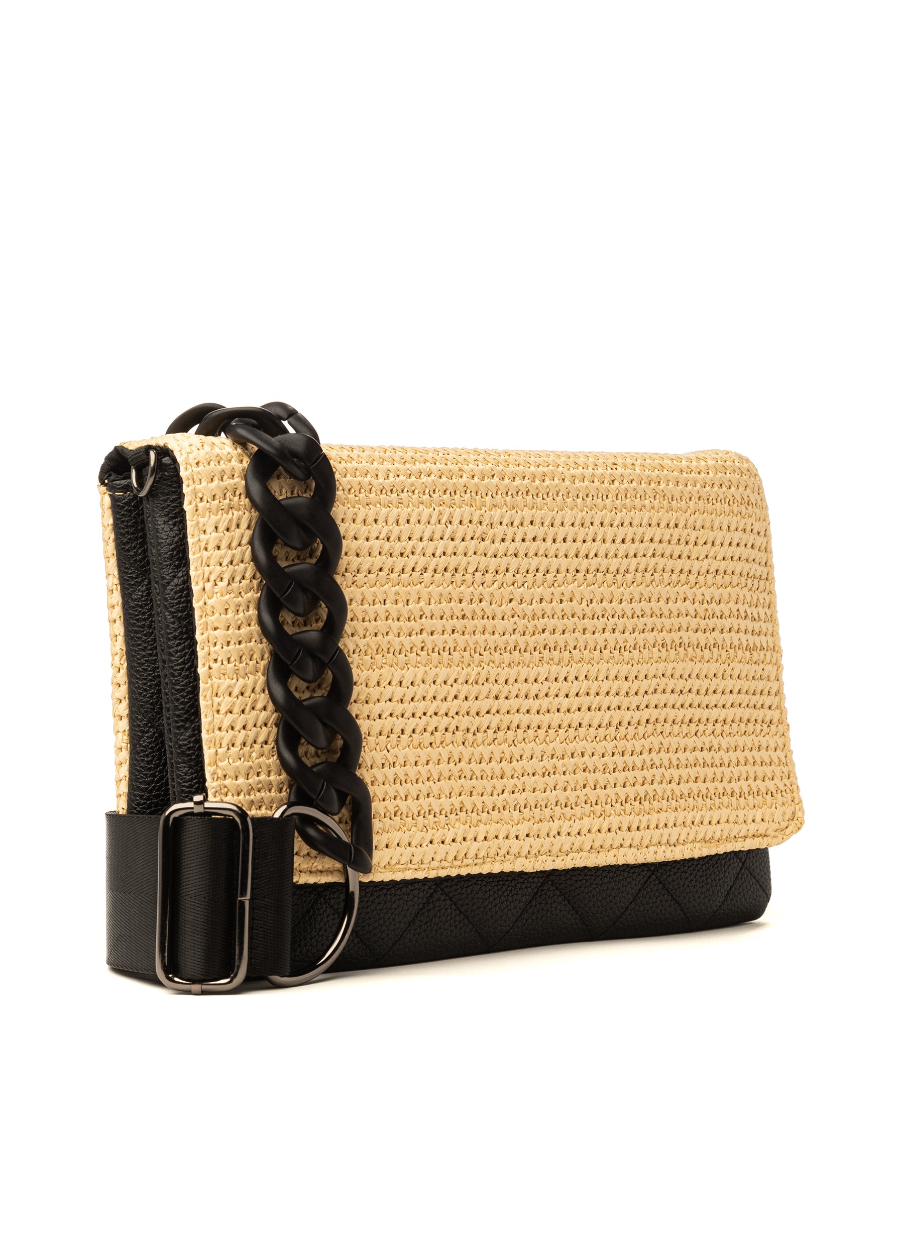 Lexi Raffia Crossbody