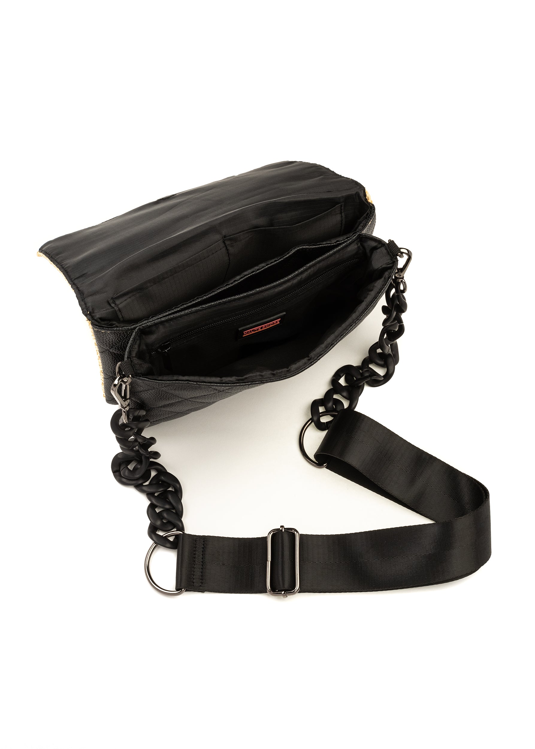 Lexi Raffia Crossbody