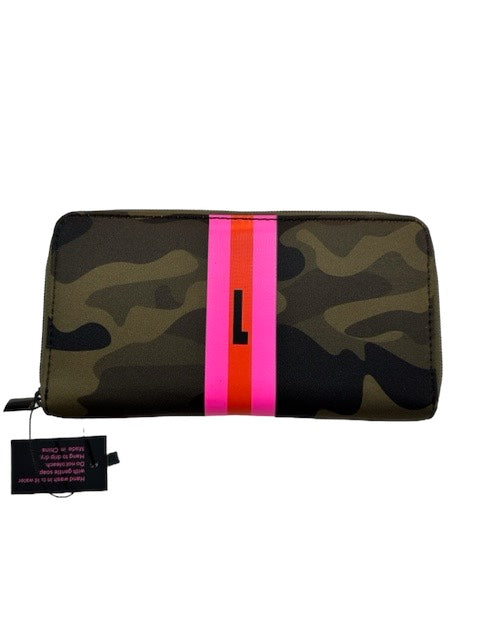 Cash Showoff Wallet with Monogram