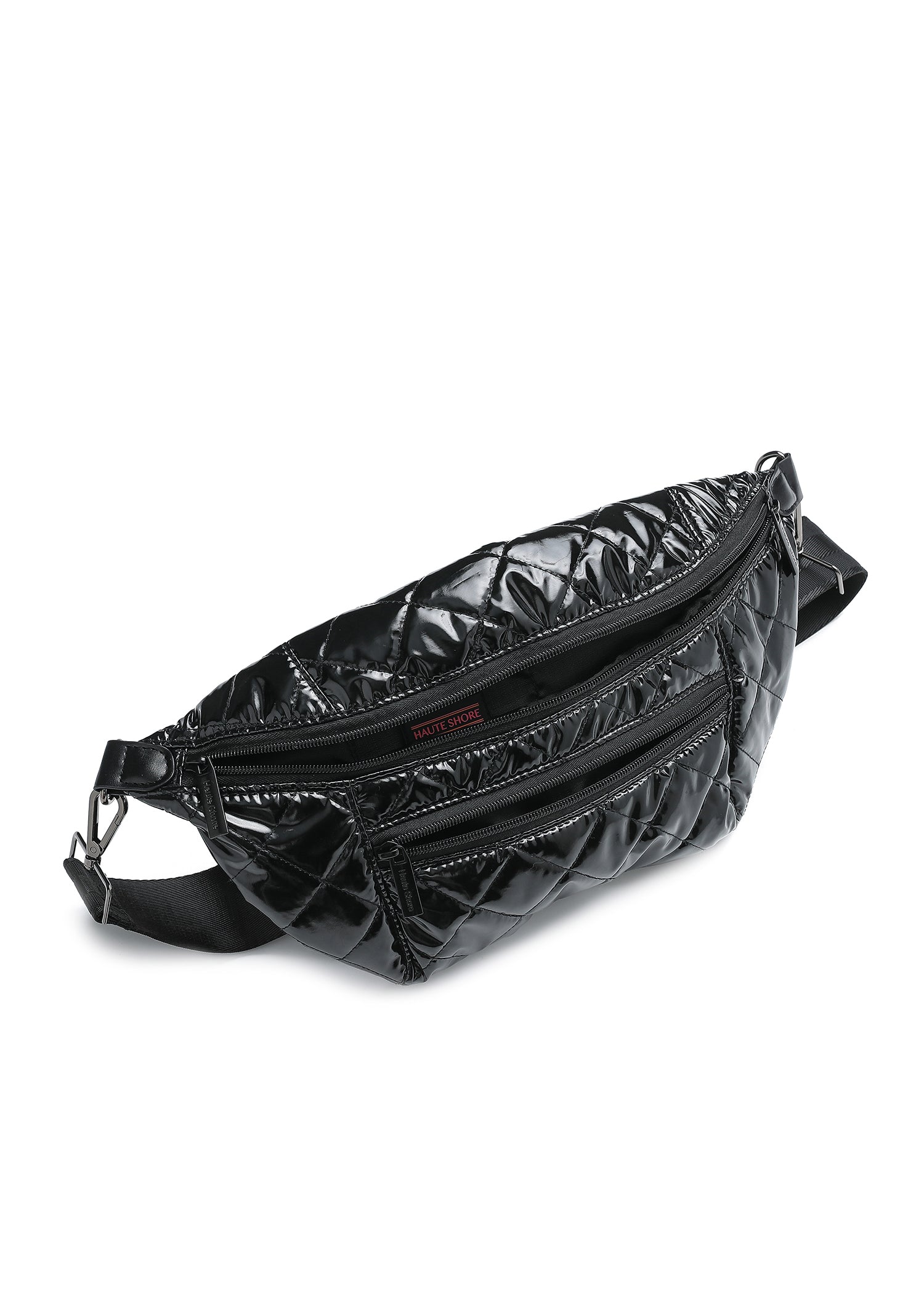 The Emily Noir Puffer Sling Bag PRE-ORDER SHIPS 9/15