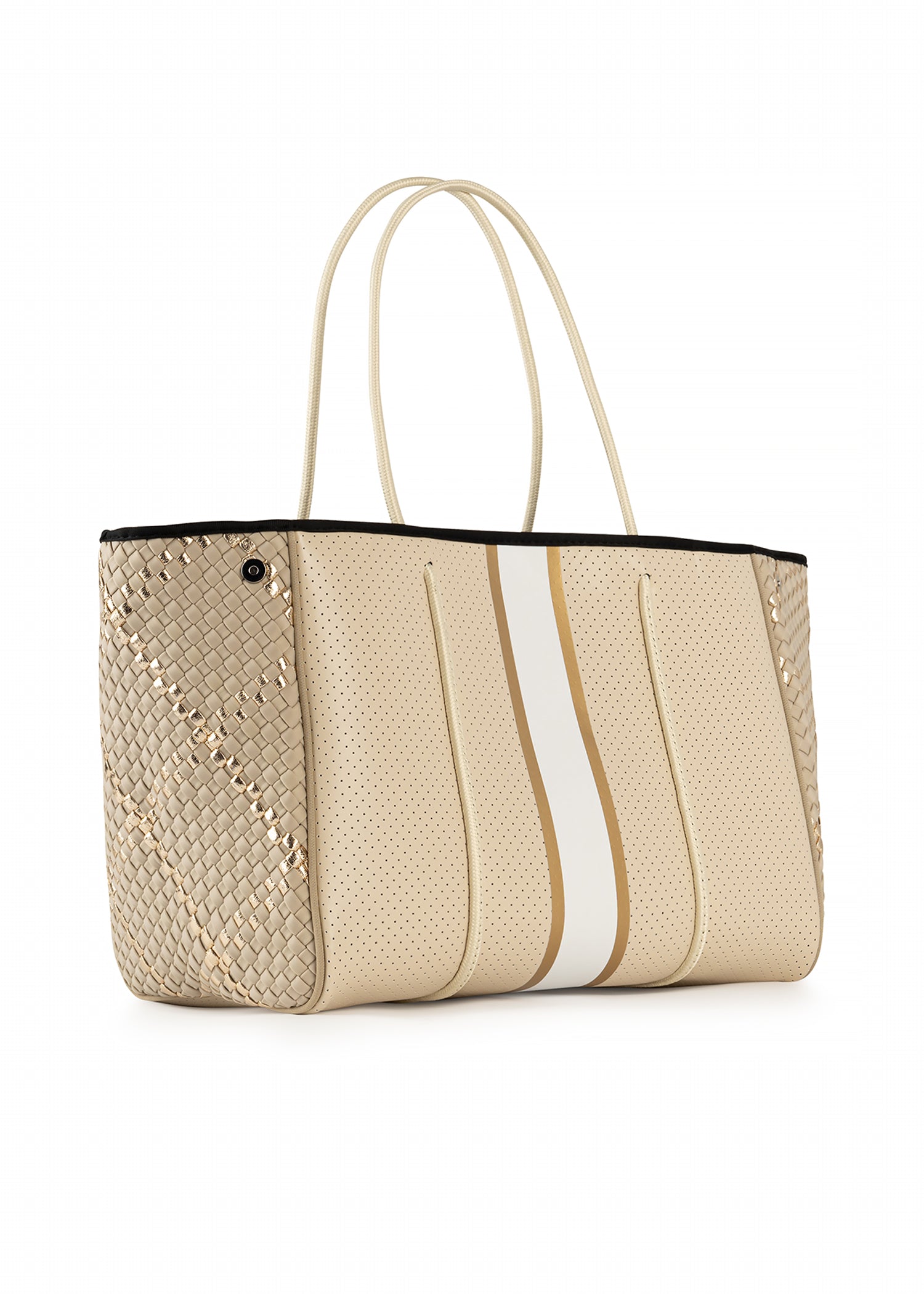 Greyson Dune Woven Neoprene Tote