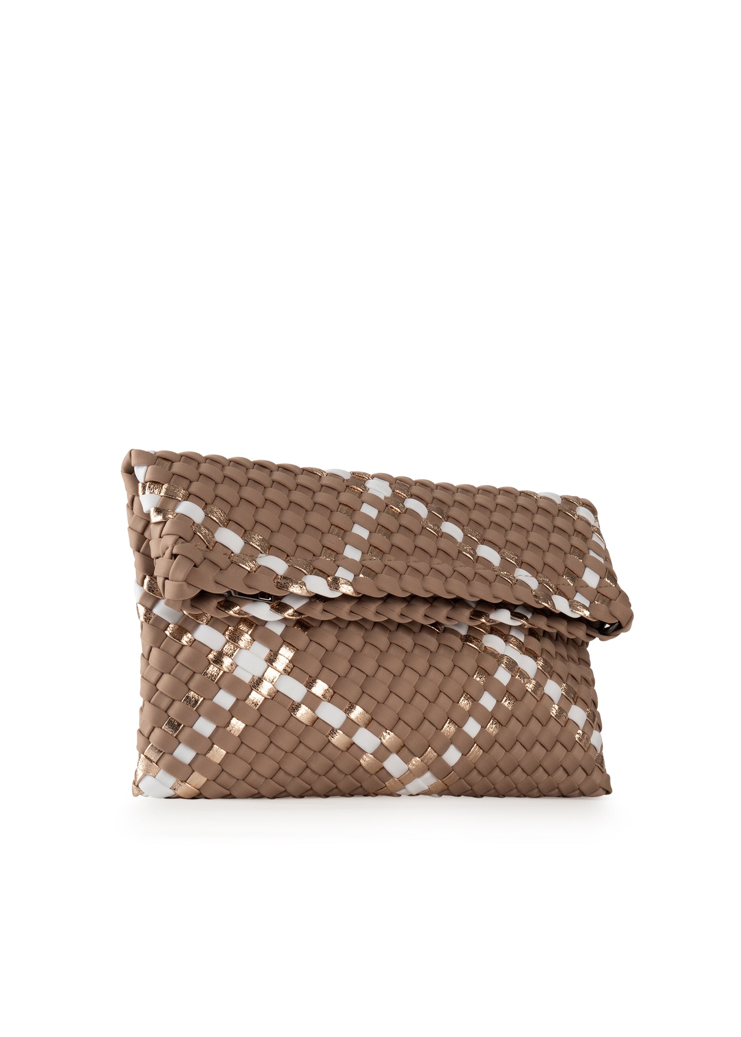 Val Latte Convertible Woven Crossbody - FINAL SALE