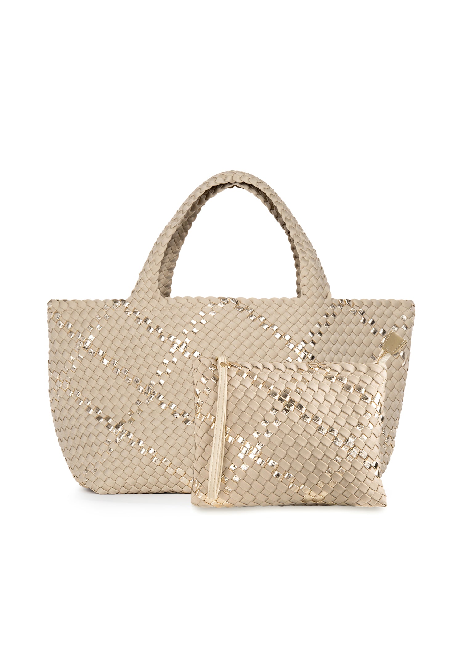 Bobbi Buff Woven Tote - FINAL SALE