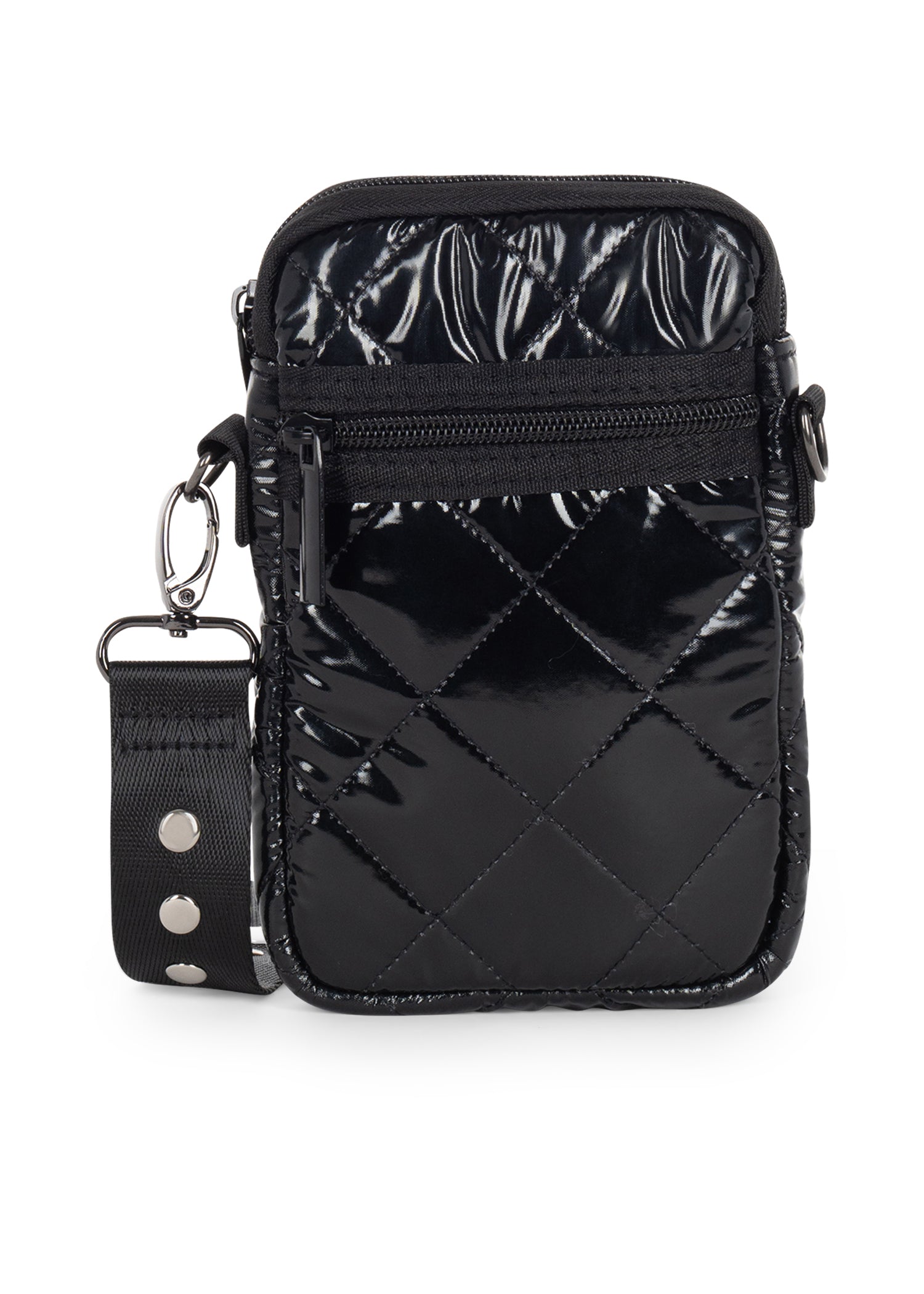 Casey Noir Quilt Cellphone Bag