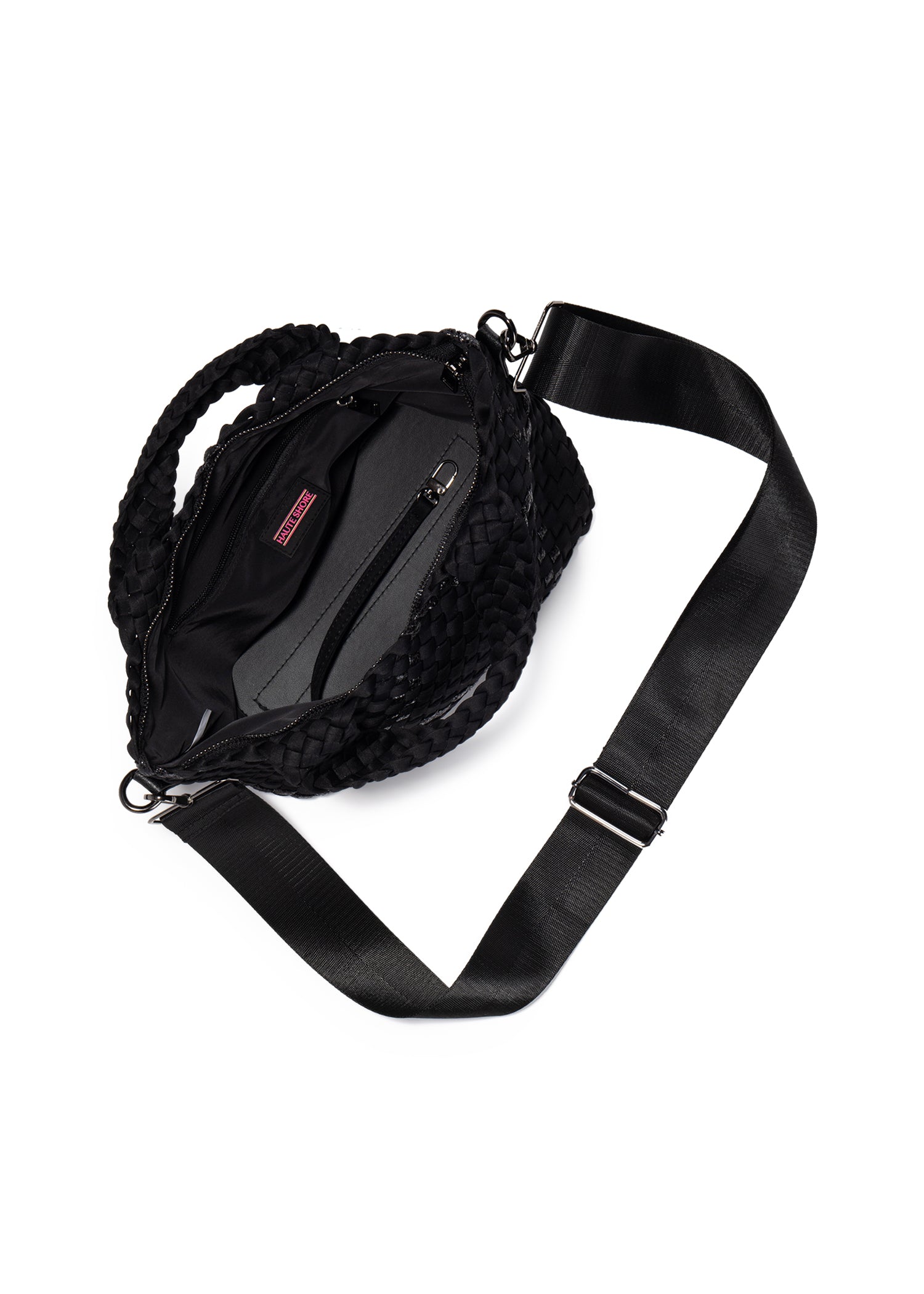 Mark Noir Woven Mini Tote