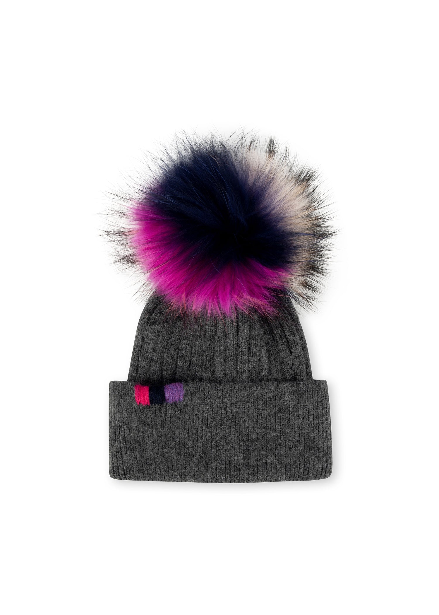 Woodstock Charcoal/ Pink Magenta Purple - FINAL SALE