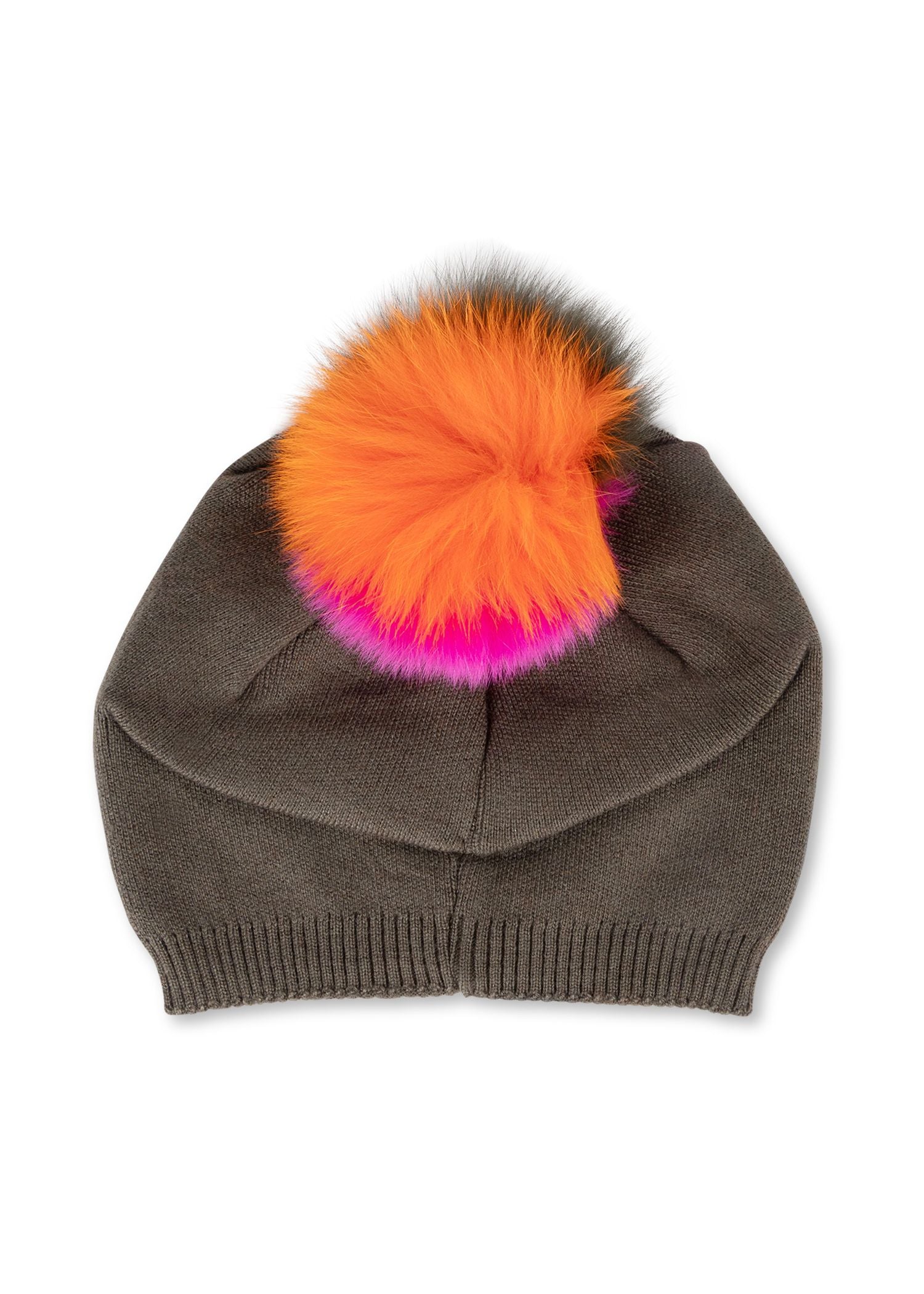 brooklyn beanie army/multi fox