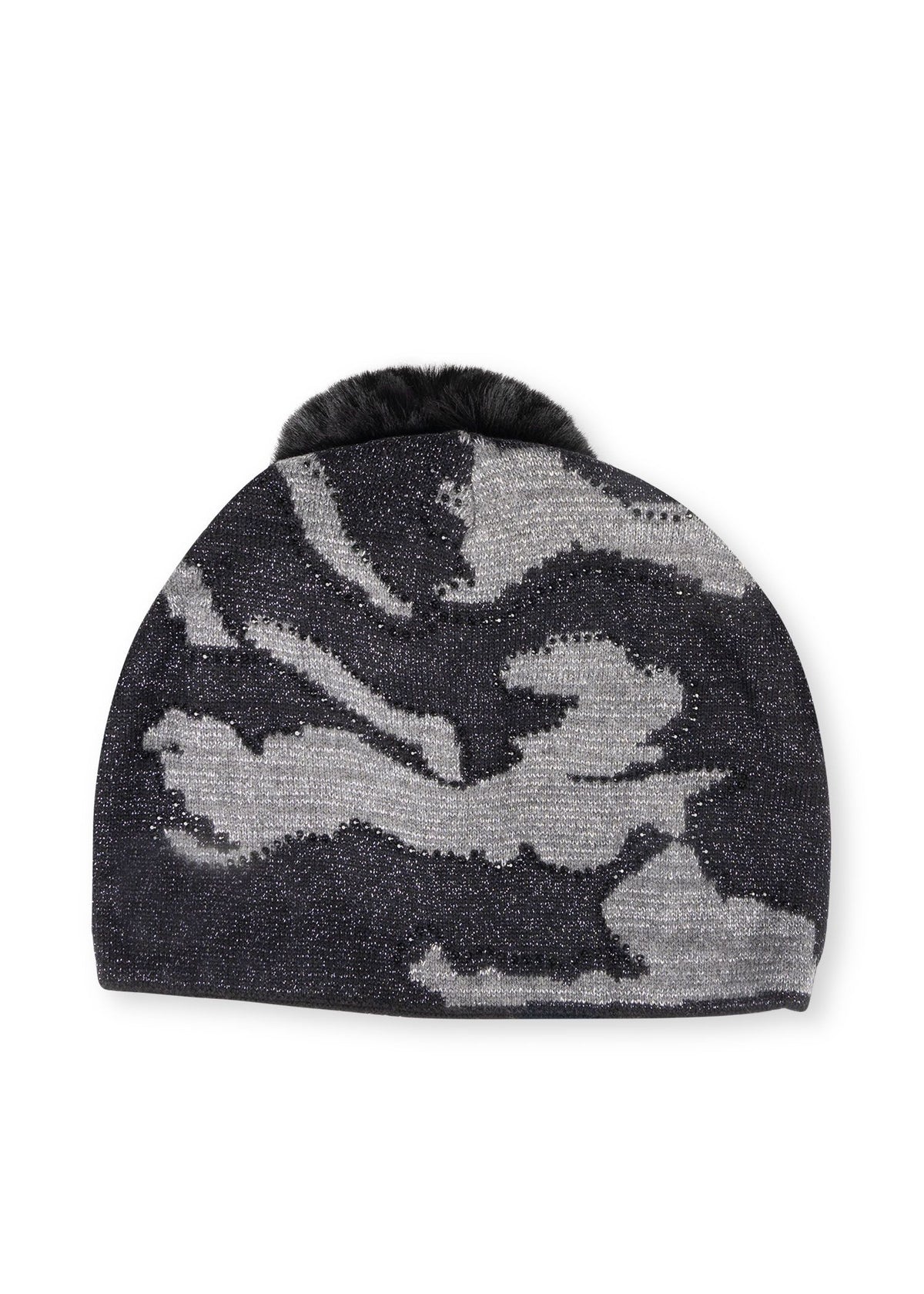 Colorado Black/Gray Camo Beanie display picture 2